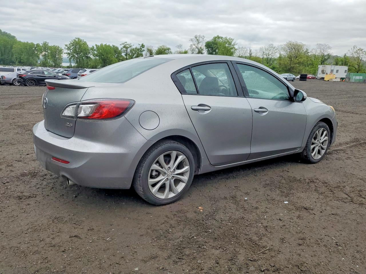2010 Mazda 3 S Silver vin: JM1BL1S6XA1176914