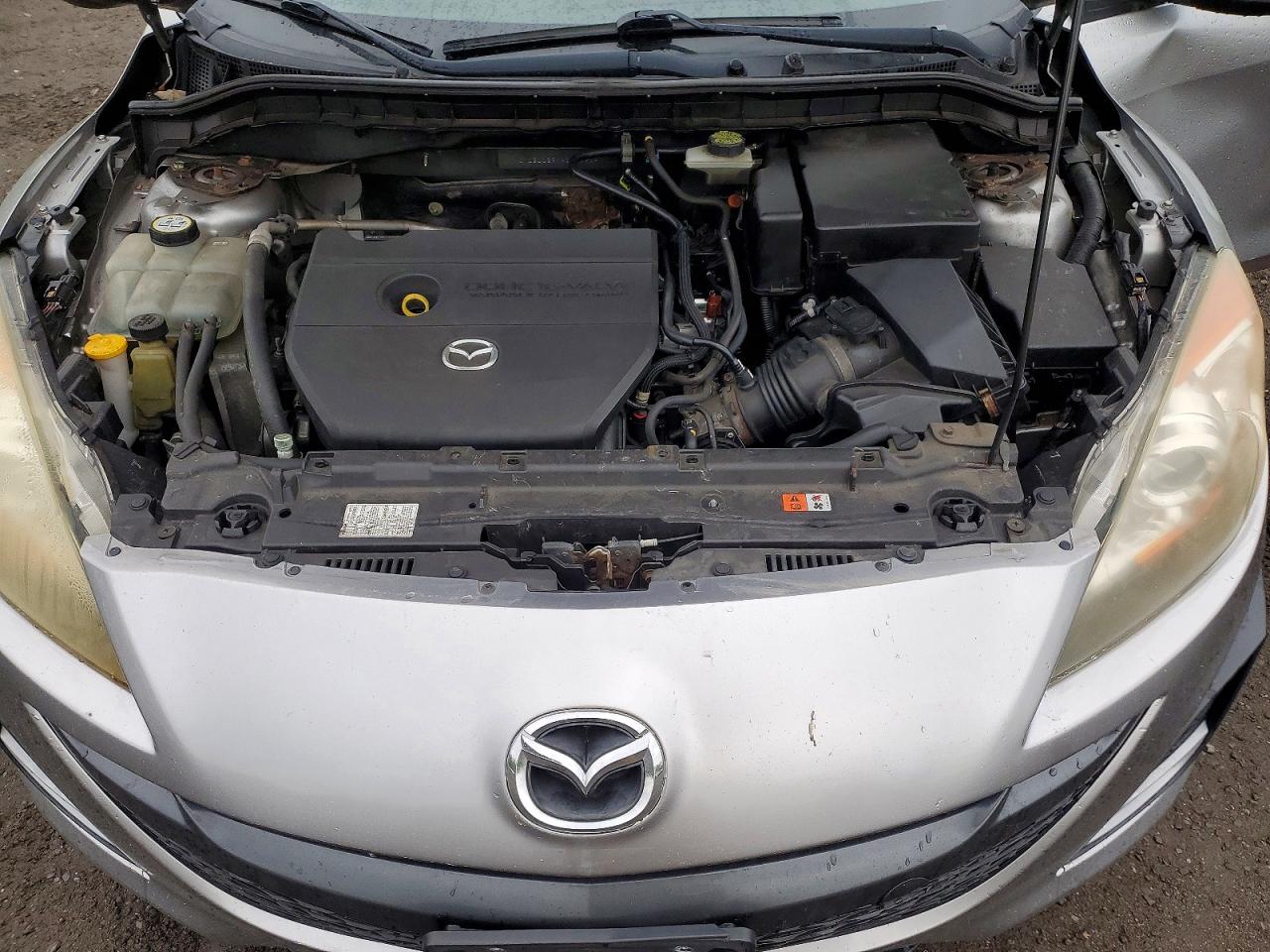 2010 Mazda 3 S Silver vin: JM1BL1S6XA1176914