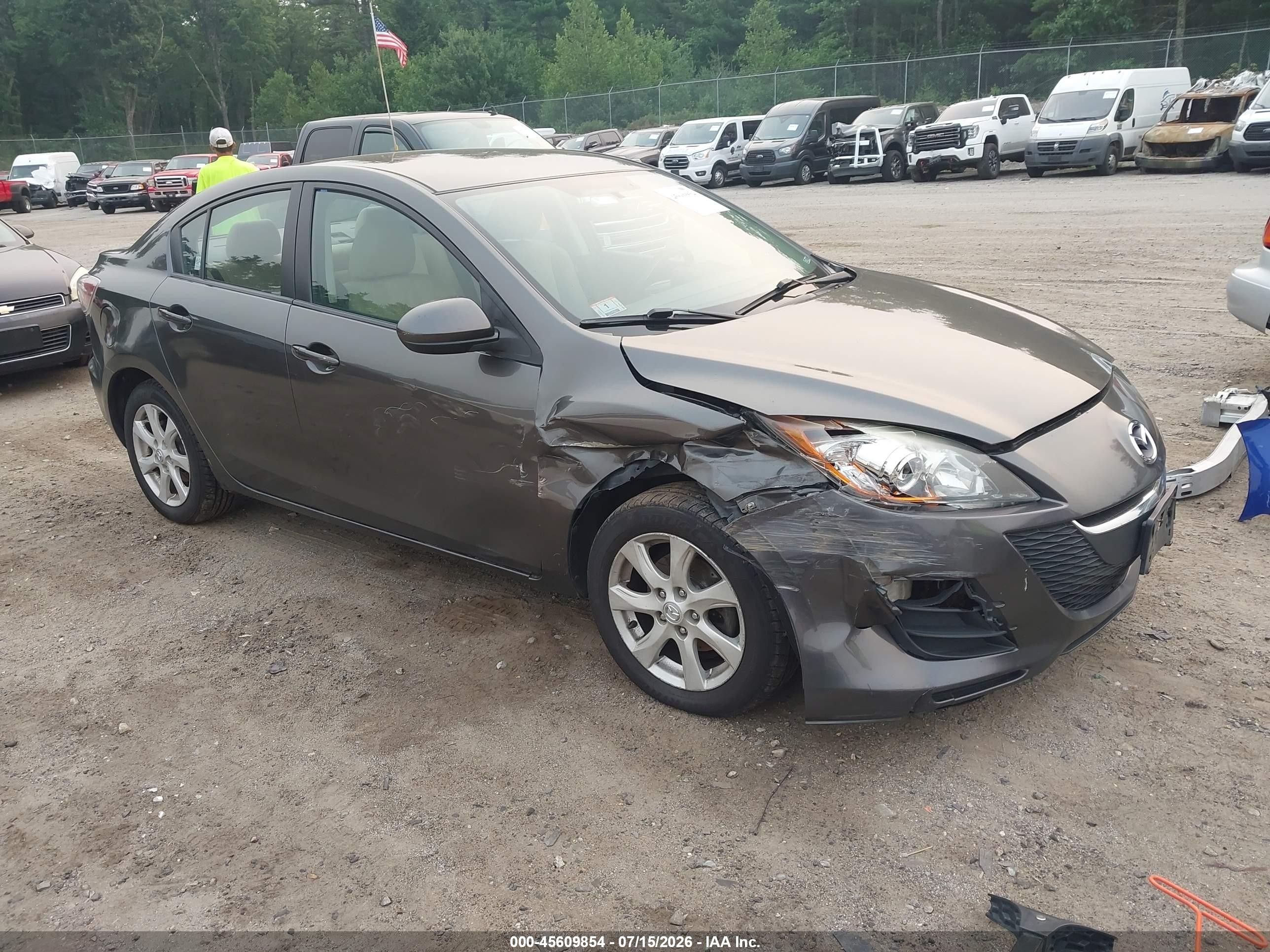2010 Mazda Mazda3 I Touring Brown vin: JM1BL1SF0A1129035