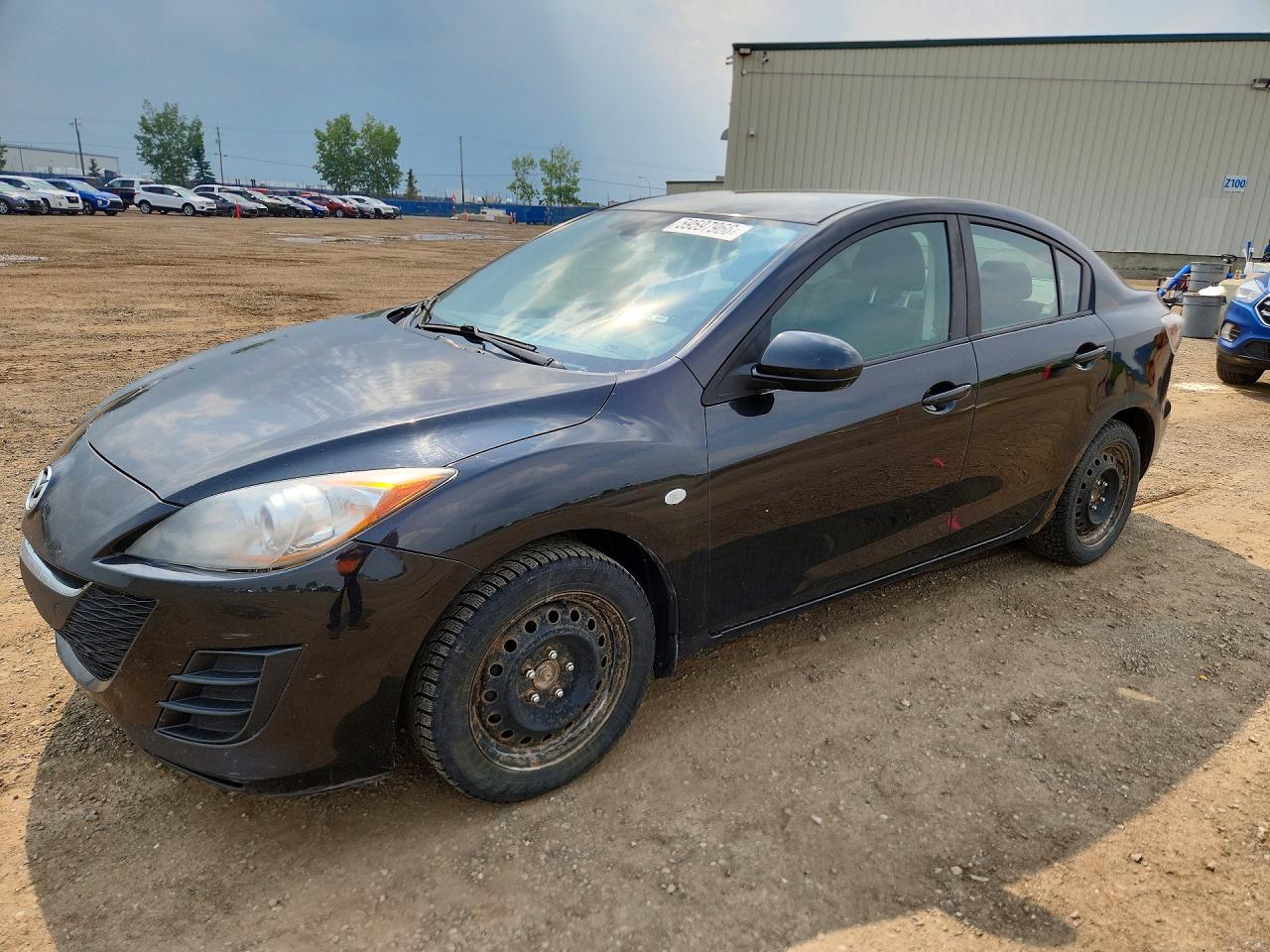 2010 Mazda 3 I Black vin: JM1BL1SF0A1135806