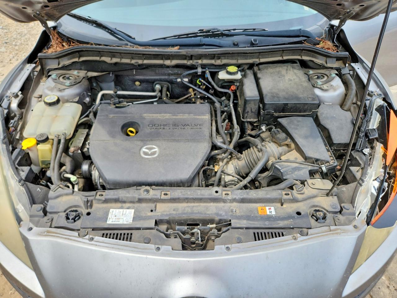 2010 Mazda 3 I Silver vin: JM1BL1SF0A1148622