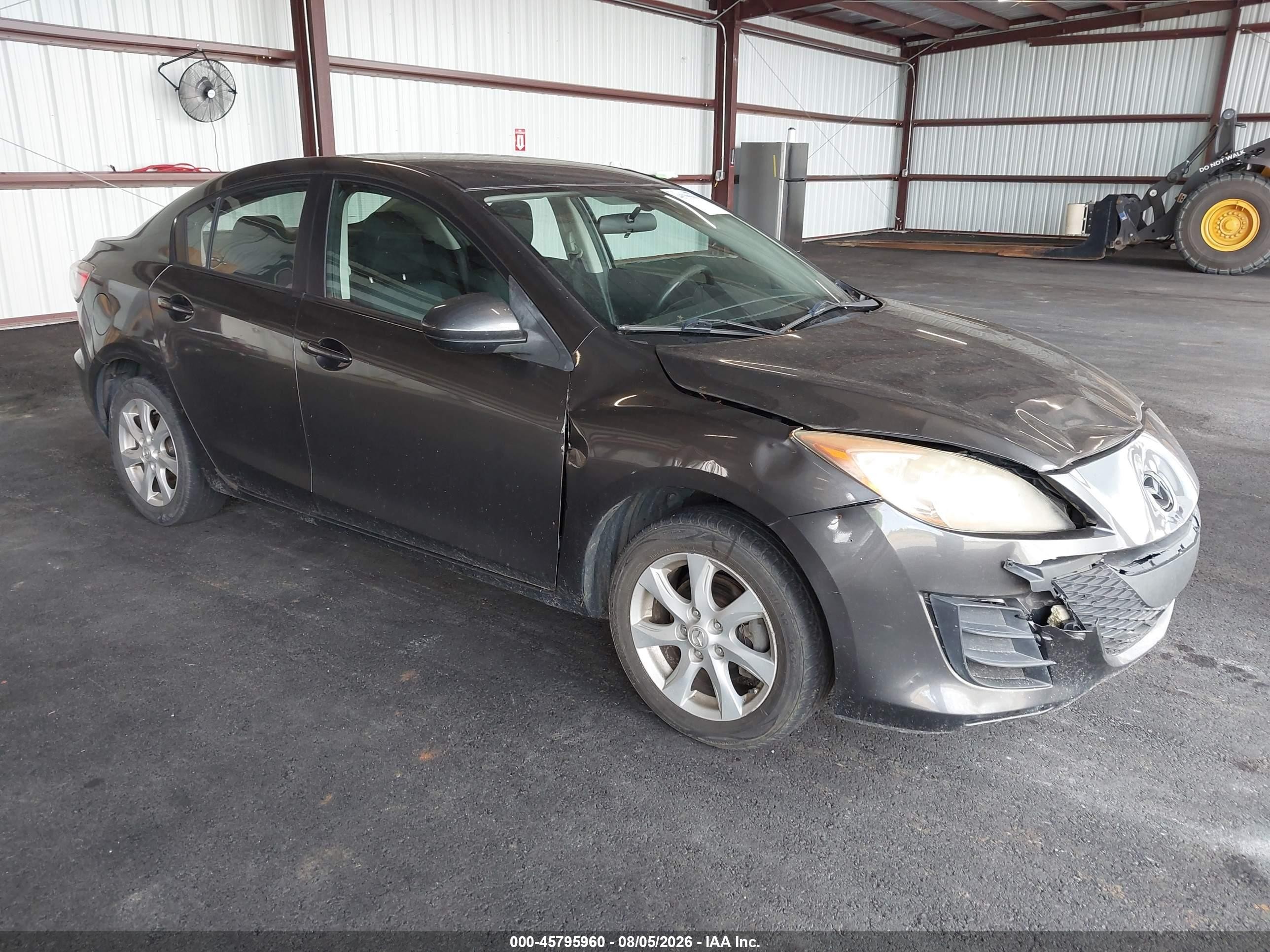 2010 Mazda Mazda3 I Touring Gray vin: JM1BL1SF0A1197402