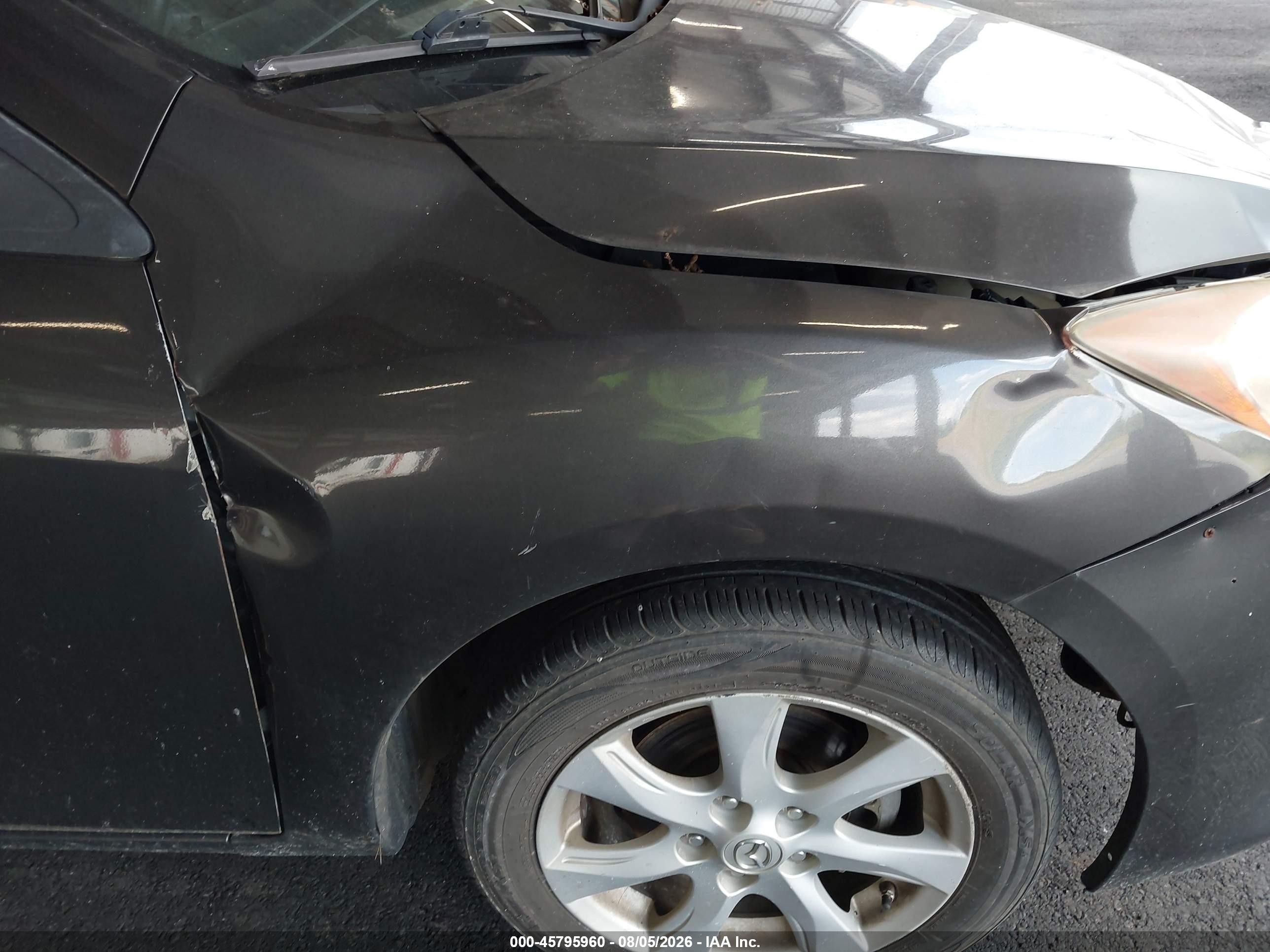 2010 Mazda Mazda3 I Touring Gray vin: JM1BL1SF0A1197402