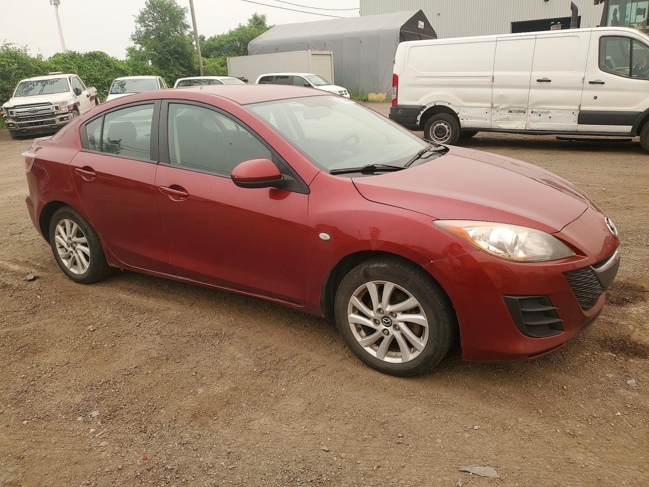 2010 Mazda 3 I Red vin: JM1BL1SF0A1207572