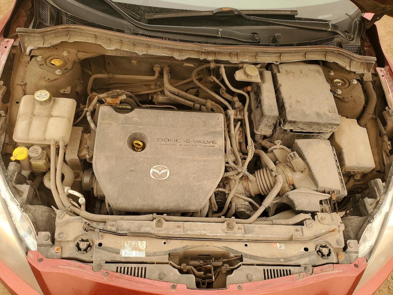 2010 Mazda 3 I Red vin: JM1BL1SF0A1207572