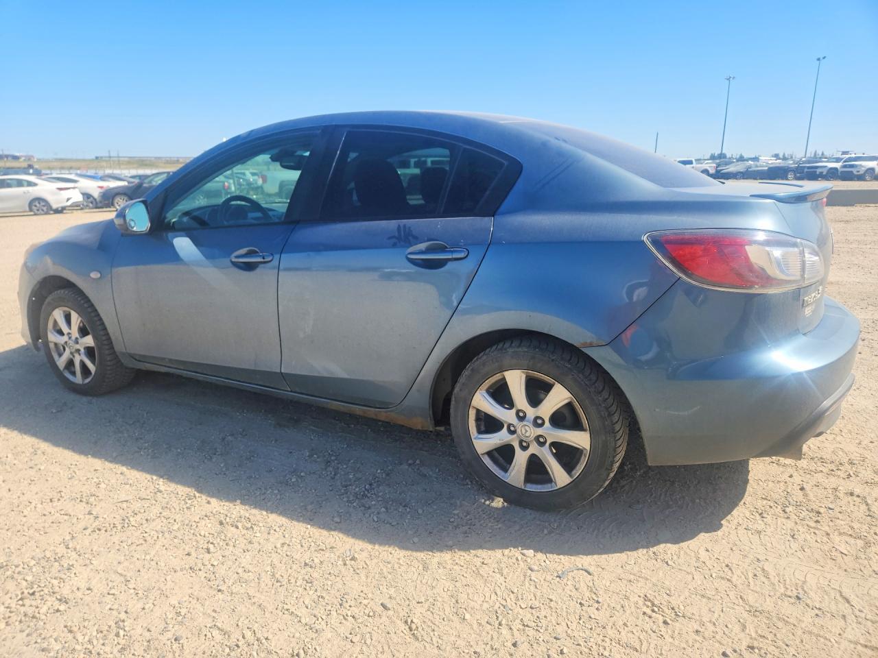 2010 Mazda 3 I Blue vin: JM1BL1SF0A1221598