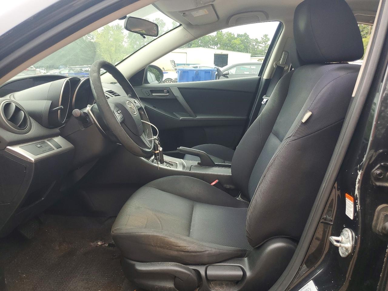2010 Mazda 3 I Черный vin: JM1BL1SF0A1279467