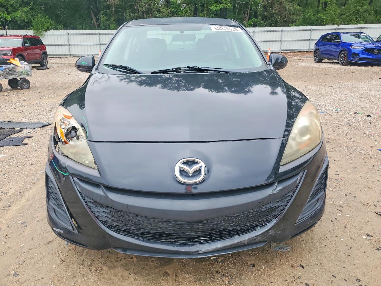 2010 Mazda 3 I Черный vin: JM1BL1SF0A1279467