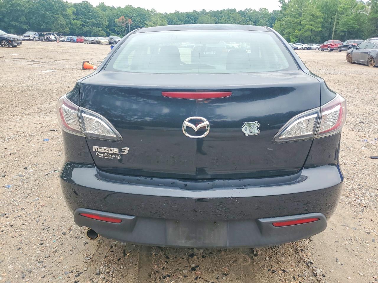 2010 Mazda 3 I Черный vin: JM1BL1SF0A1279467