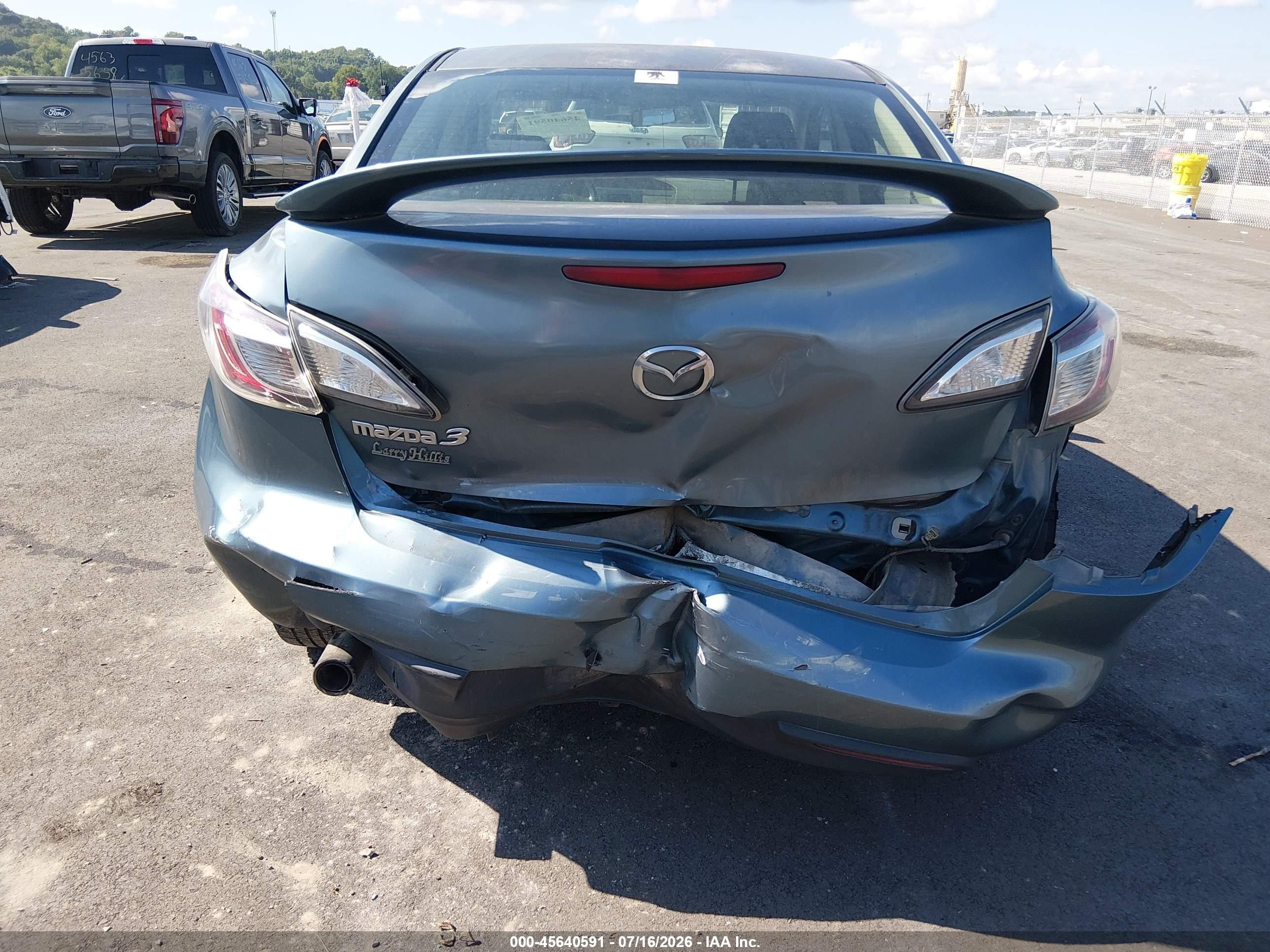 2010 Mazda Mazda3 I Touring Light Blue vin: JM1BL1SF0A1295233