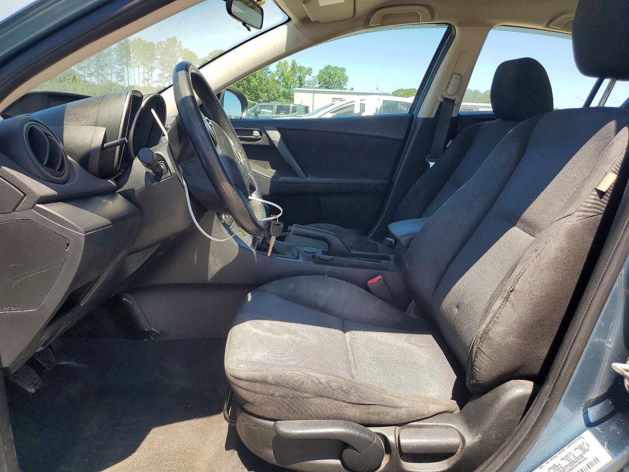 2010 Mazda 3 I Blue vin: JM1BL1SF0A1317294