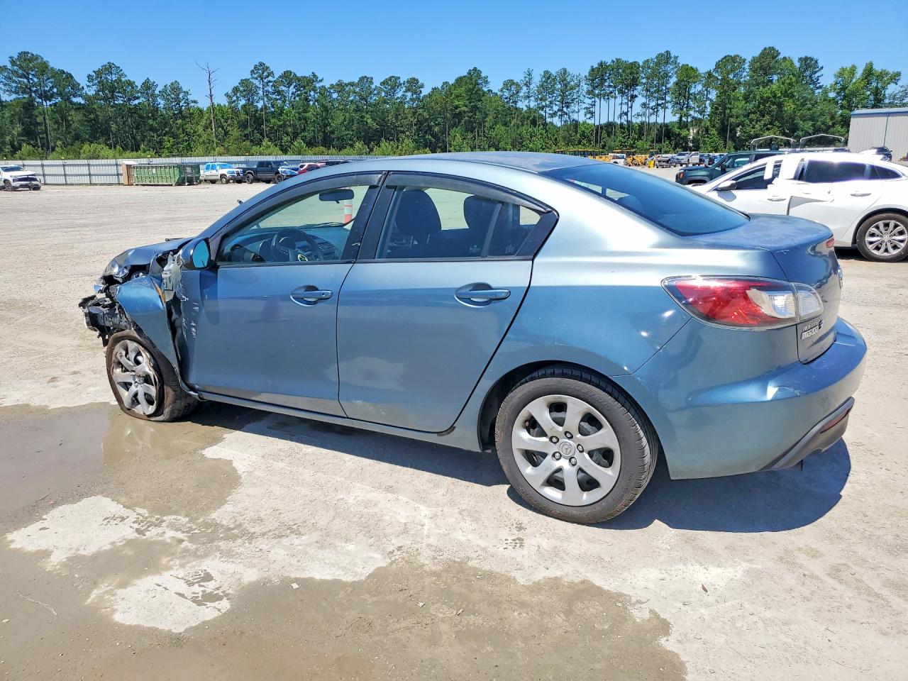 2010 Mazda 3 I Blue vin: JM1BL1SF0A1317294