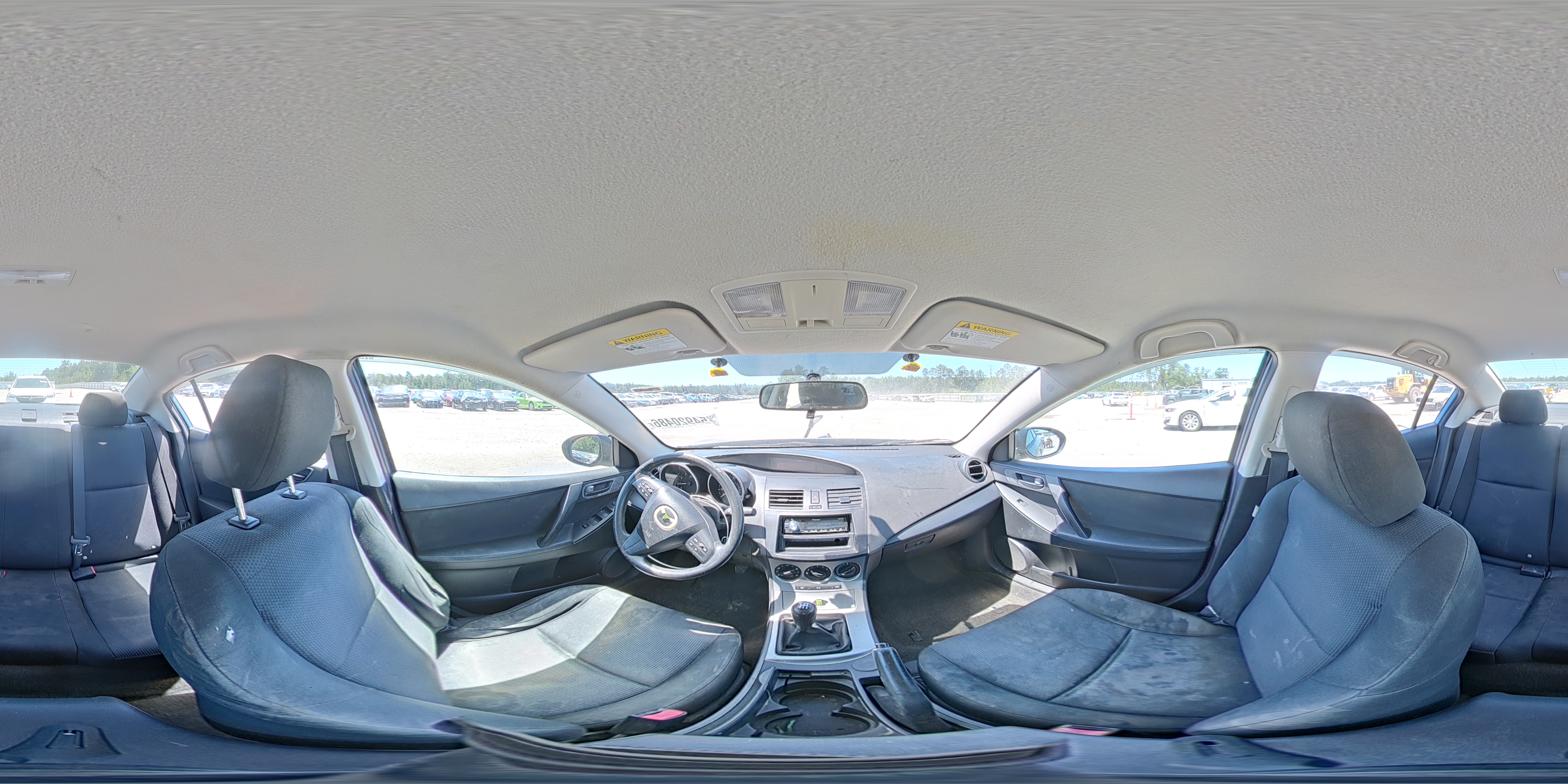 2010 Mazda 3 I Blue vin: JM1BL1SF0A1317294