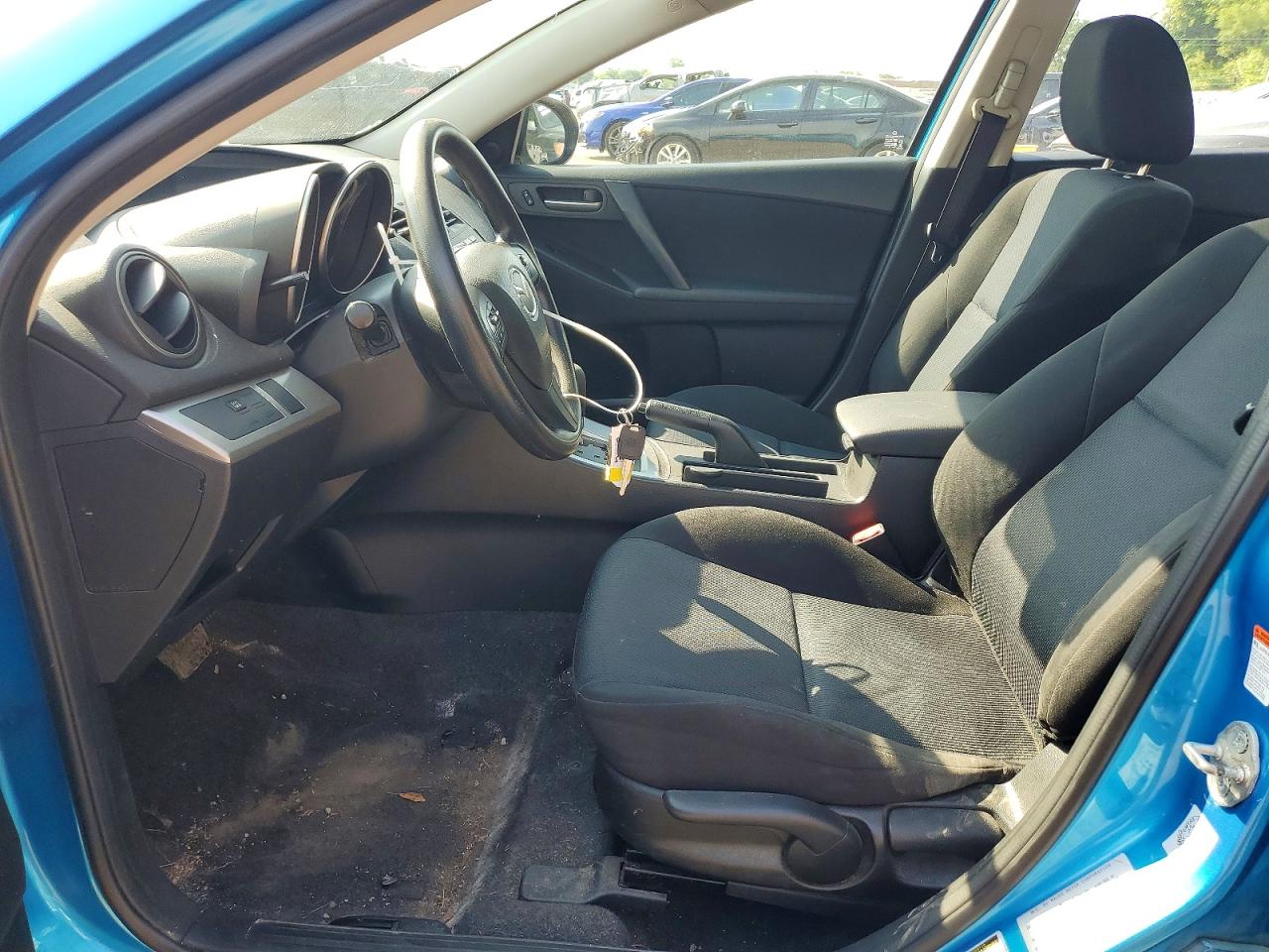 2010 Mazda 3 I Blue vin: JM1BL1SF0A1321846
