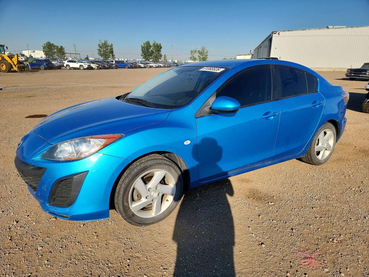 2010 Mazda 3 I Blue vin: JM1BL1SF0A1341563