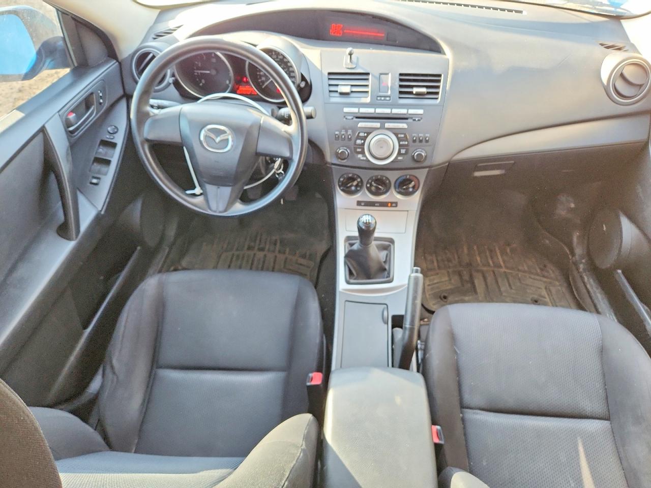 2010 Mazda 3 I Blue vin: JM1BL1SF0A1341563