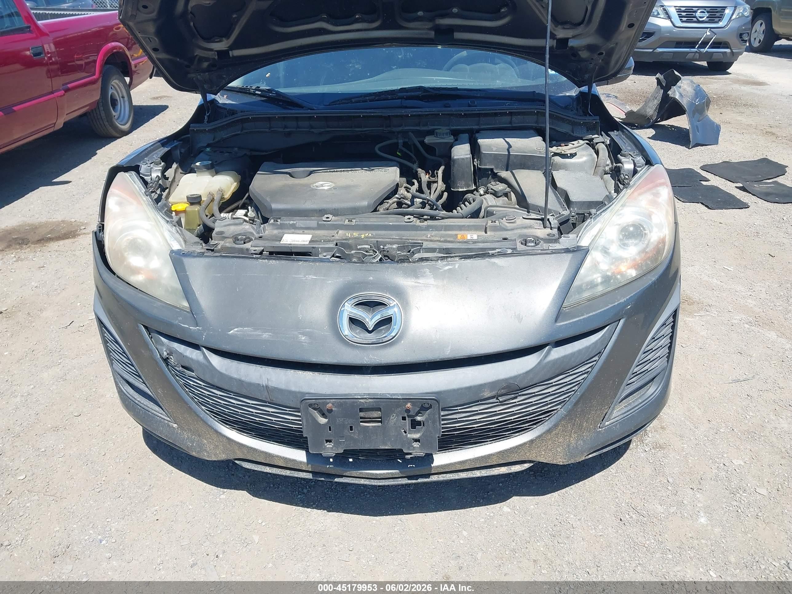 2010 Mazda Mazda3 I Touring Gray vin: JM1BL1SF0A1344396