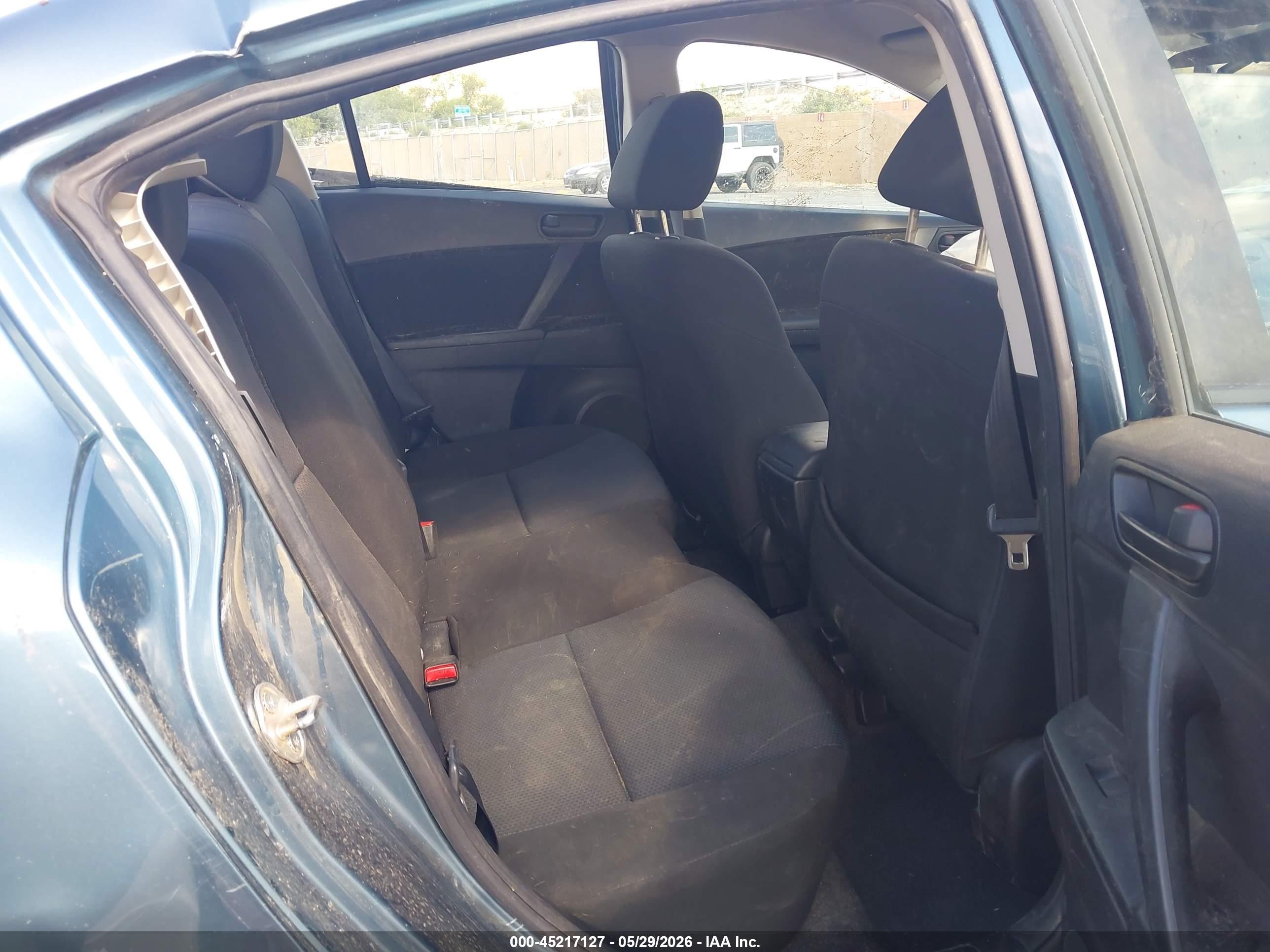 2010 Mazda Mazda3 I Sport/i Sv/i Touring Синий vin: JM1BL1SF0A1346441