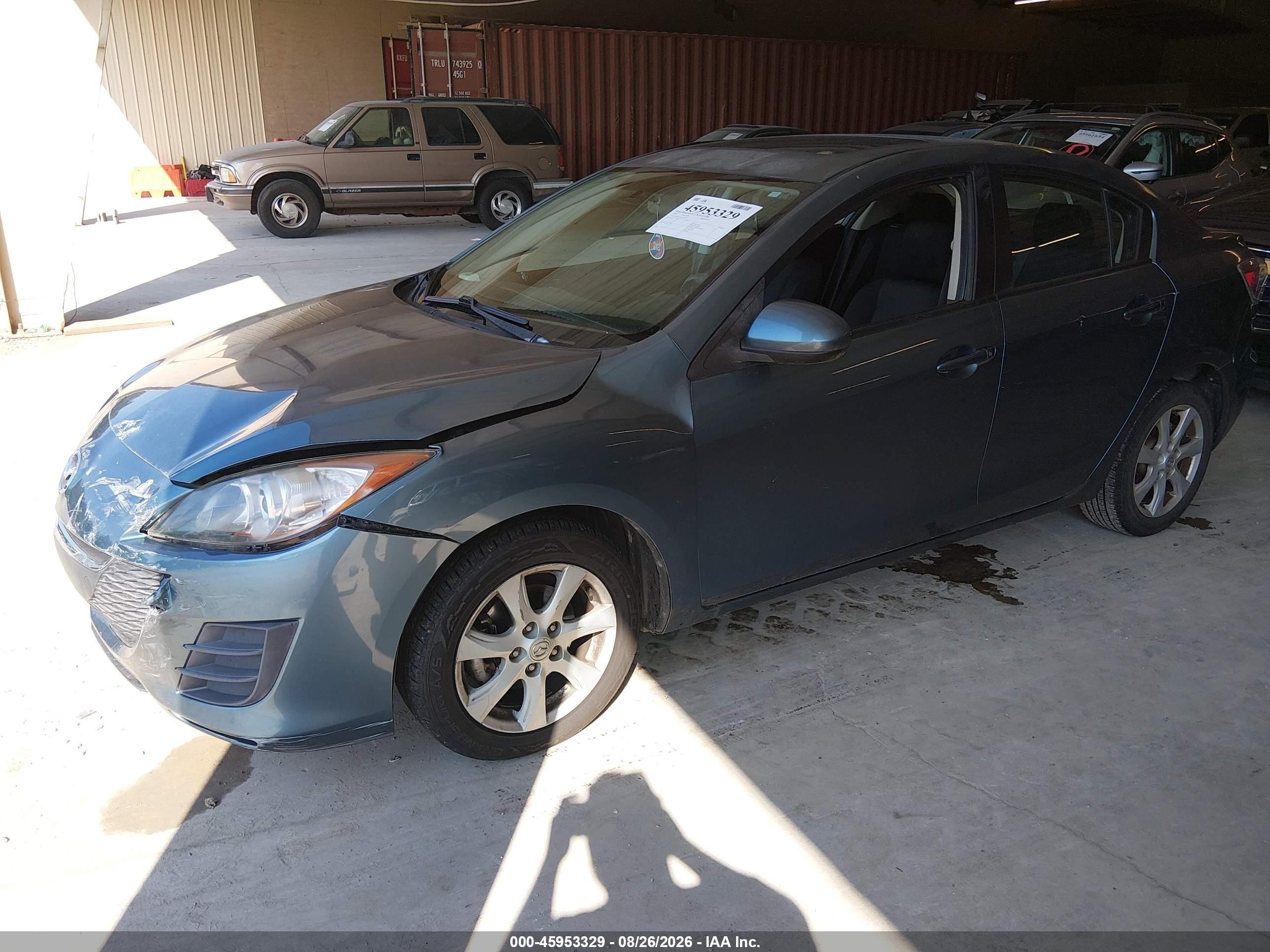 2010 Mazda Mazda3 I Touring Blue vin: JM1BL1SF1A1178518