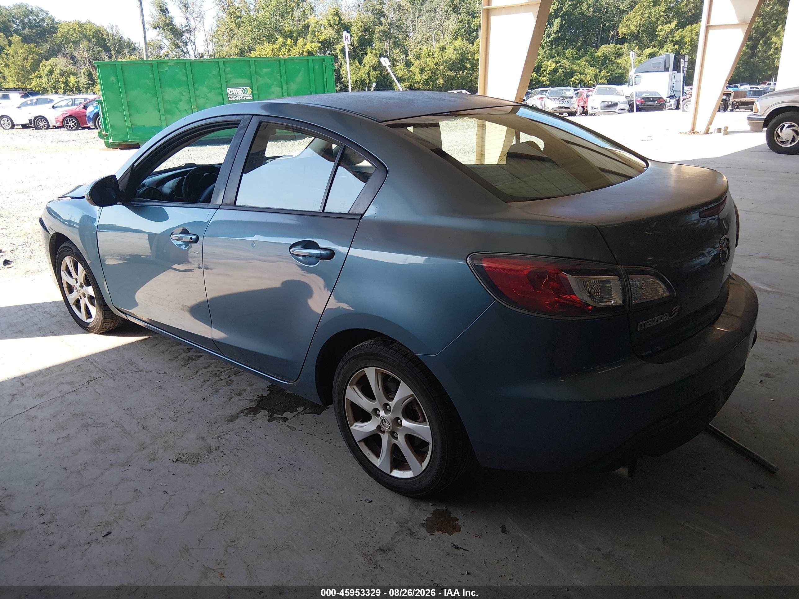 2010 Mazda Mazda3 I Touring Blue vin: JM1BL1SF1A1178518