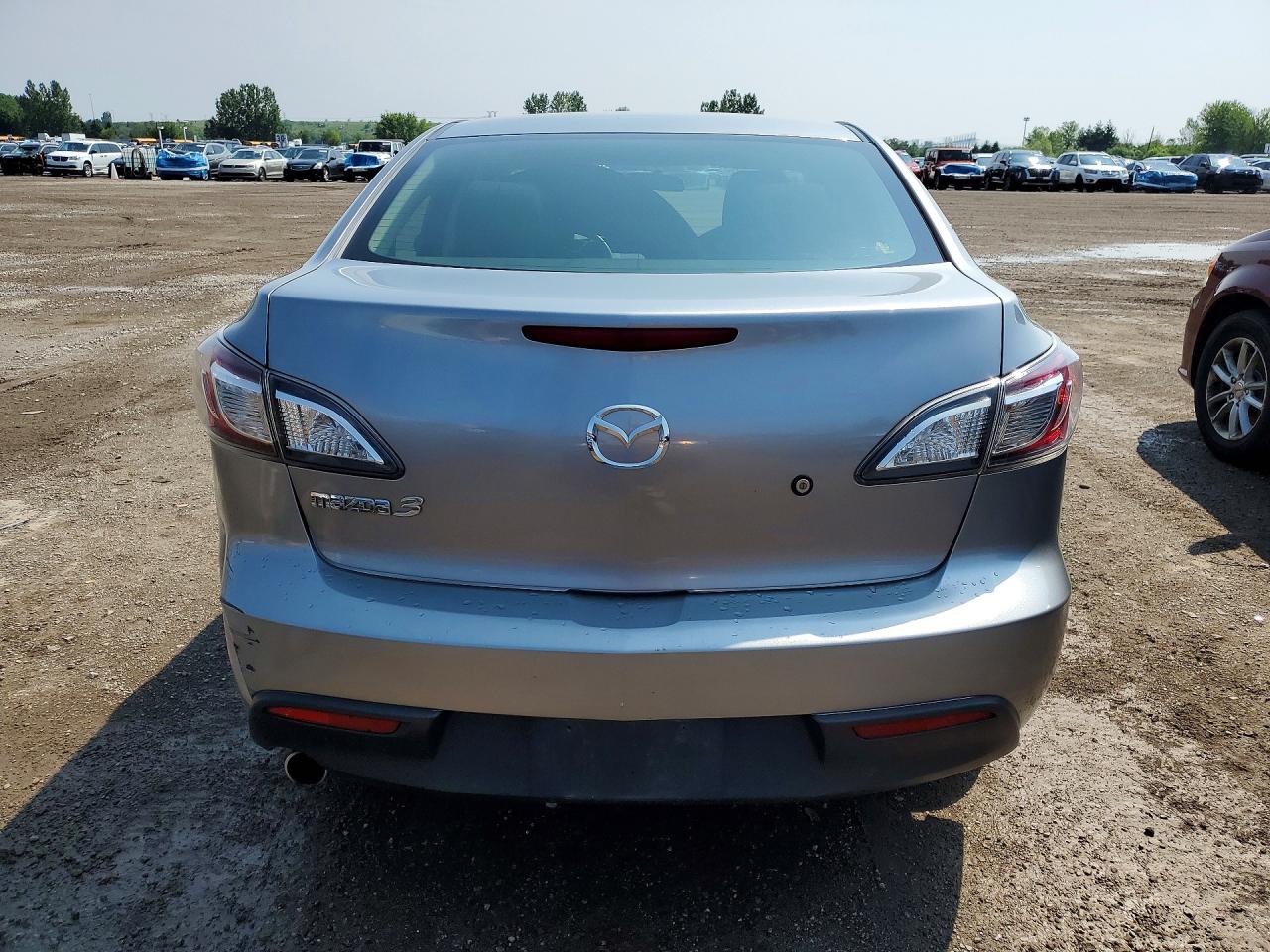2010 Mazda 3 I Silver vin: JM1BL1SF1A1191026