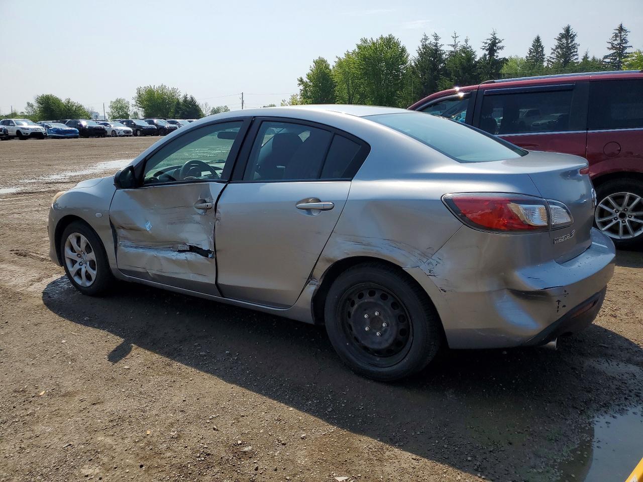 2010 Mazda 3 I Silver vin: JM1BL1SF1A1191026