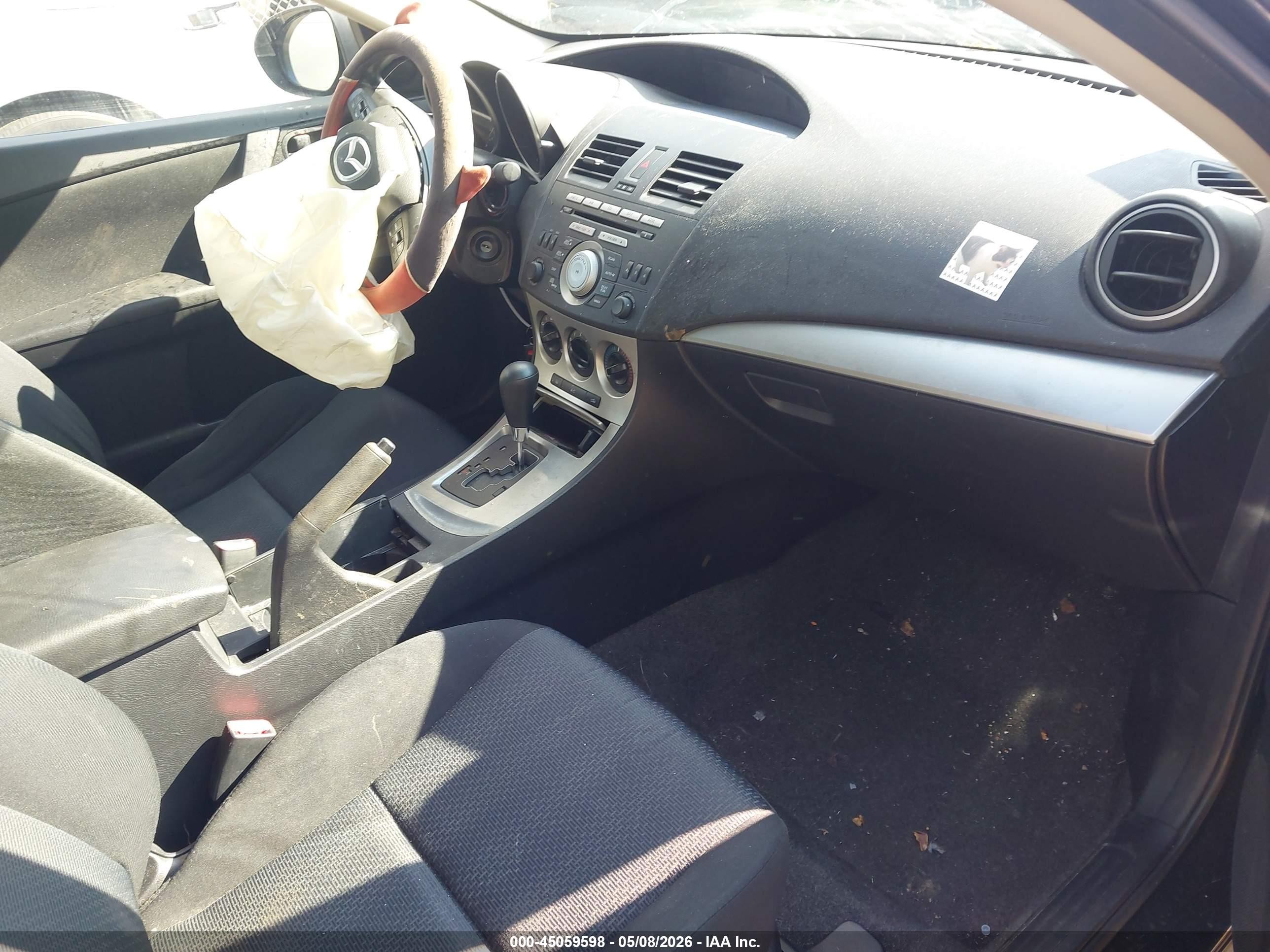 2010 Mazda Mazda3 I Touring Черный vin: JM1BL1SF1A1199451