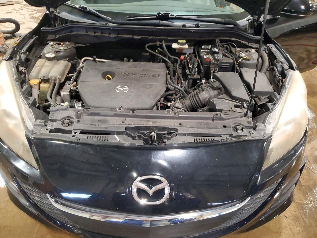 2010 Mazda 3 I Black vin: JM1BL1SF1A1210805
