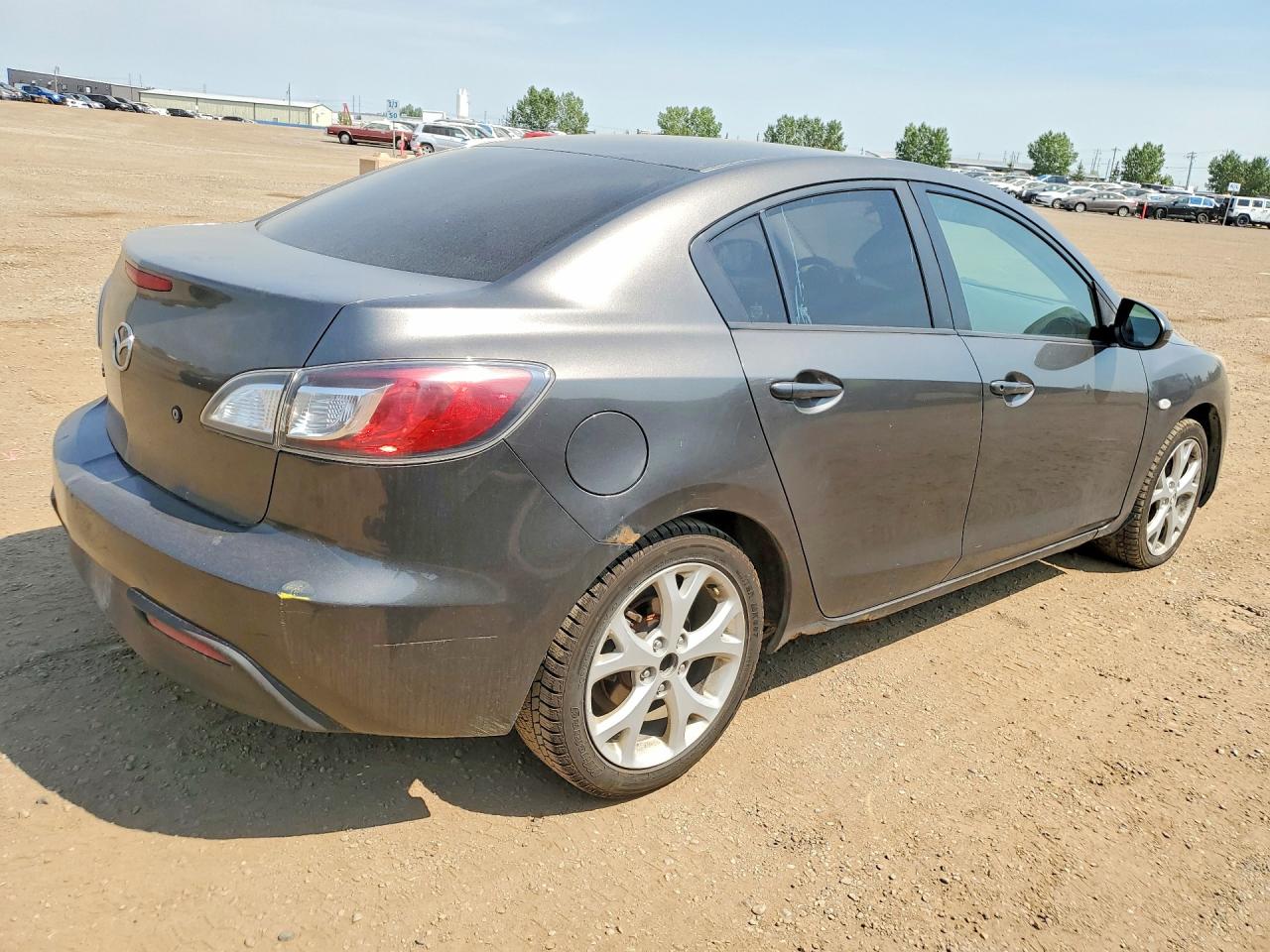 2010 Mazda 3 I Серый vin: JM1BL1SF1A1261060