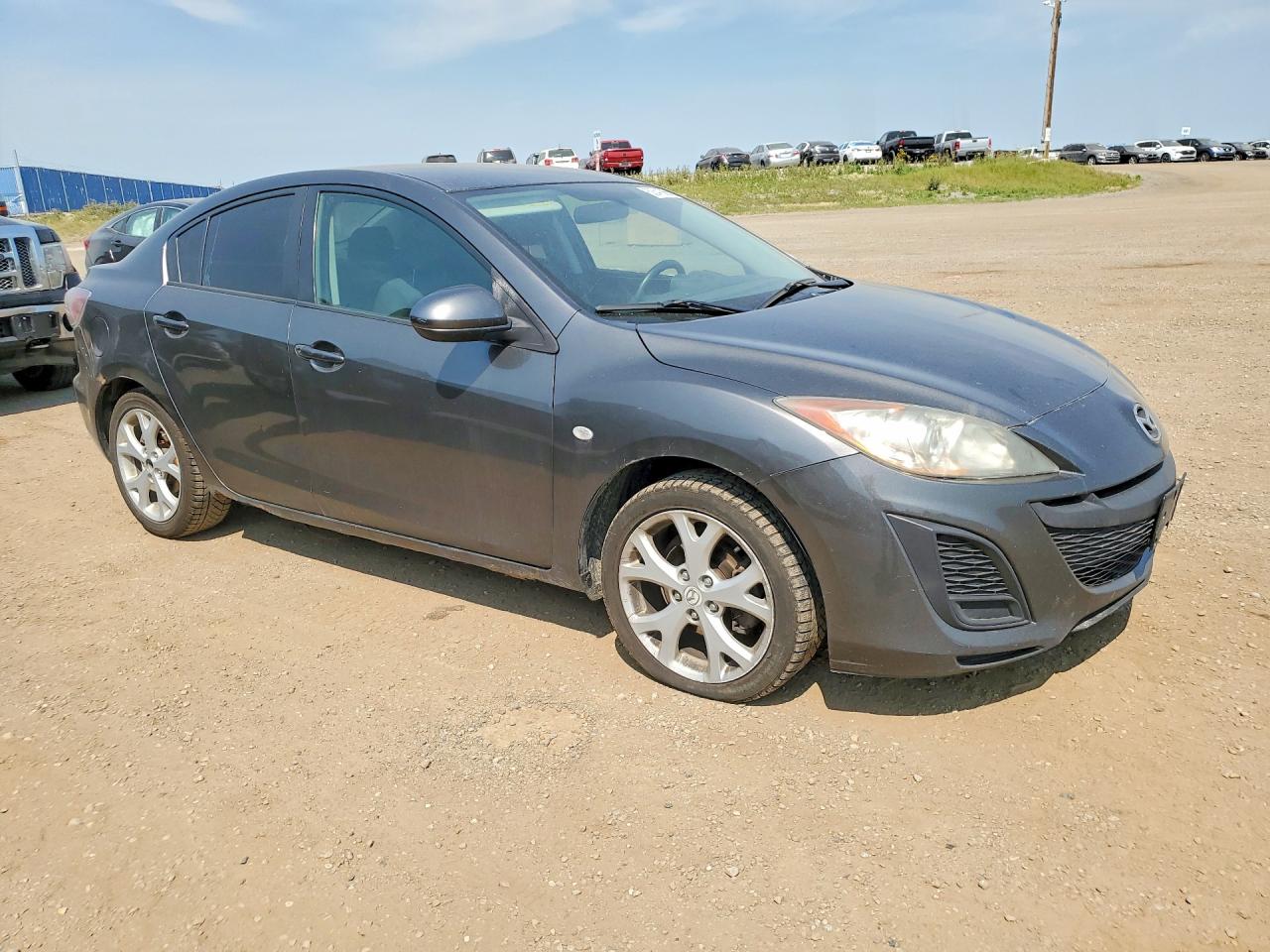 2010 Mazda 3 I Серый vin: JM1BL1SF1A1261060