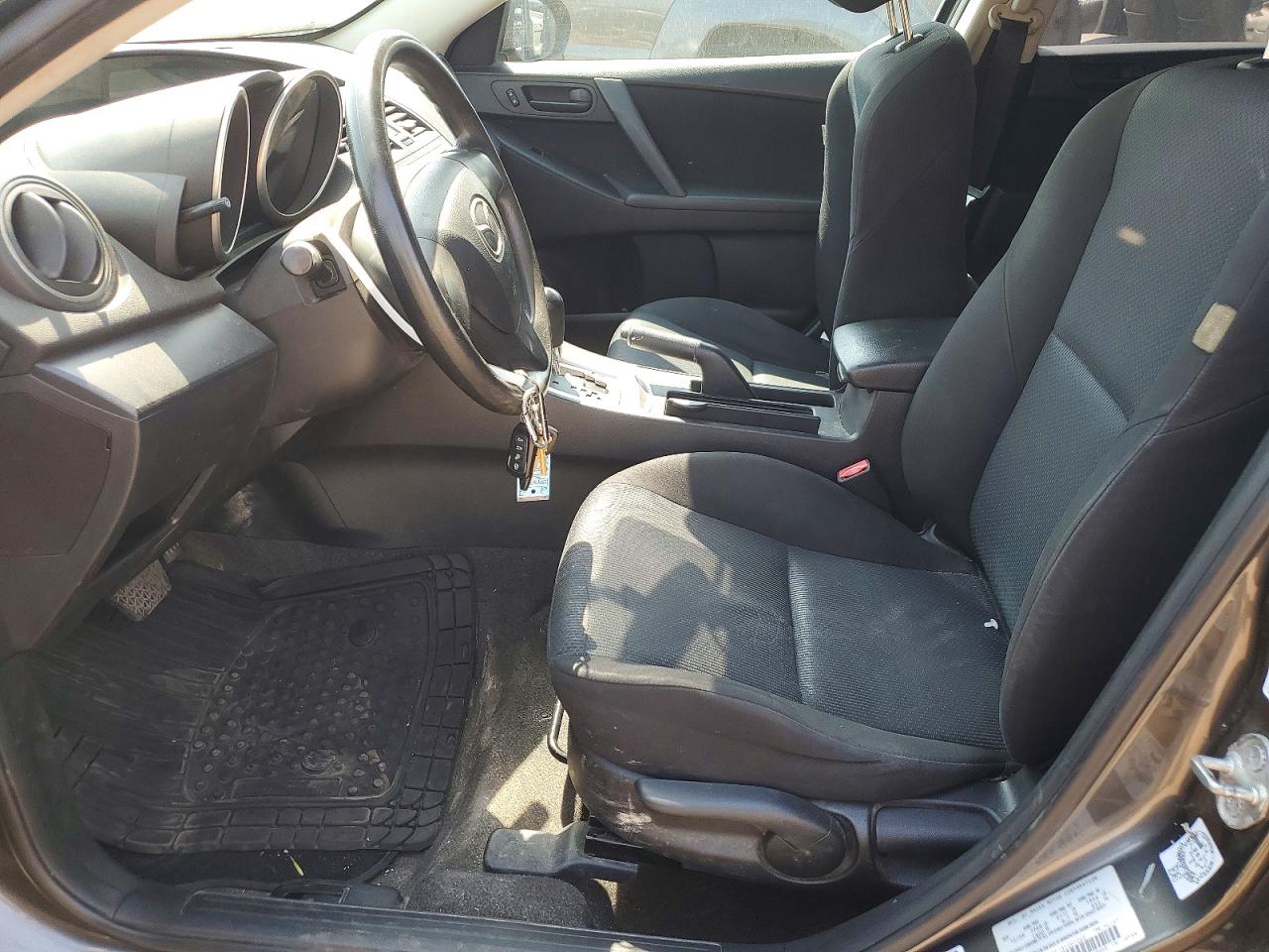 2010 Mazda 3 I Серый vin: JM1BL1SF1A1261060