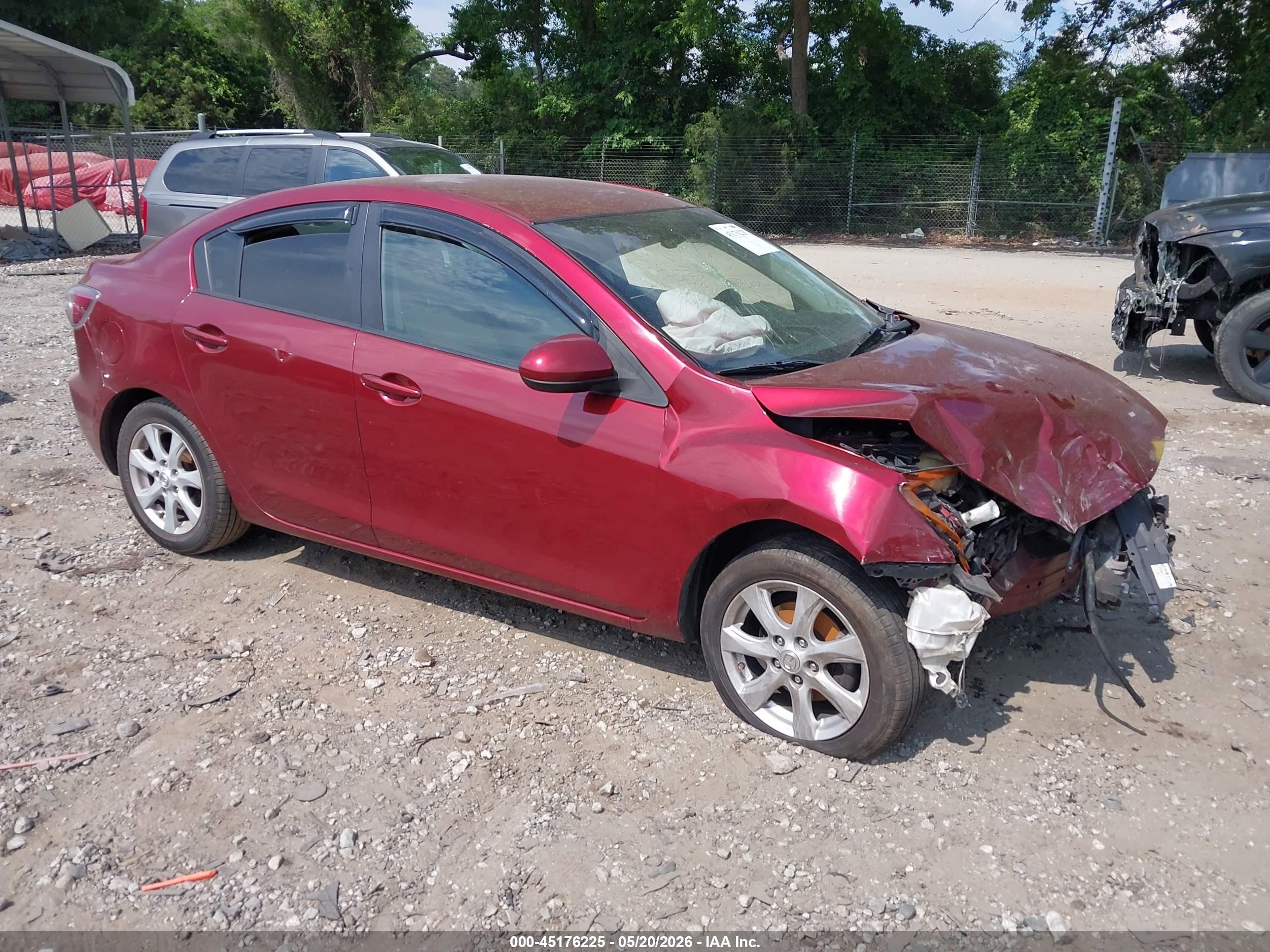 2010 Mazda Mazda3   Red vin: JM1BL1SF1A1273032