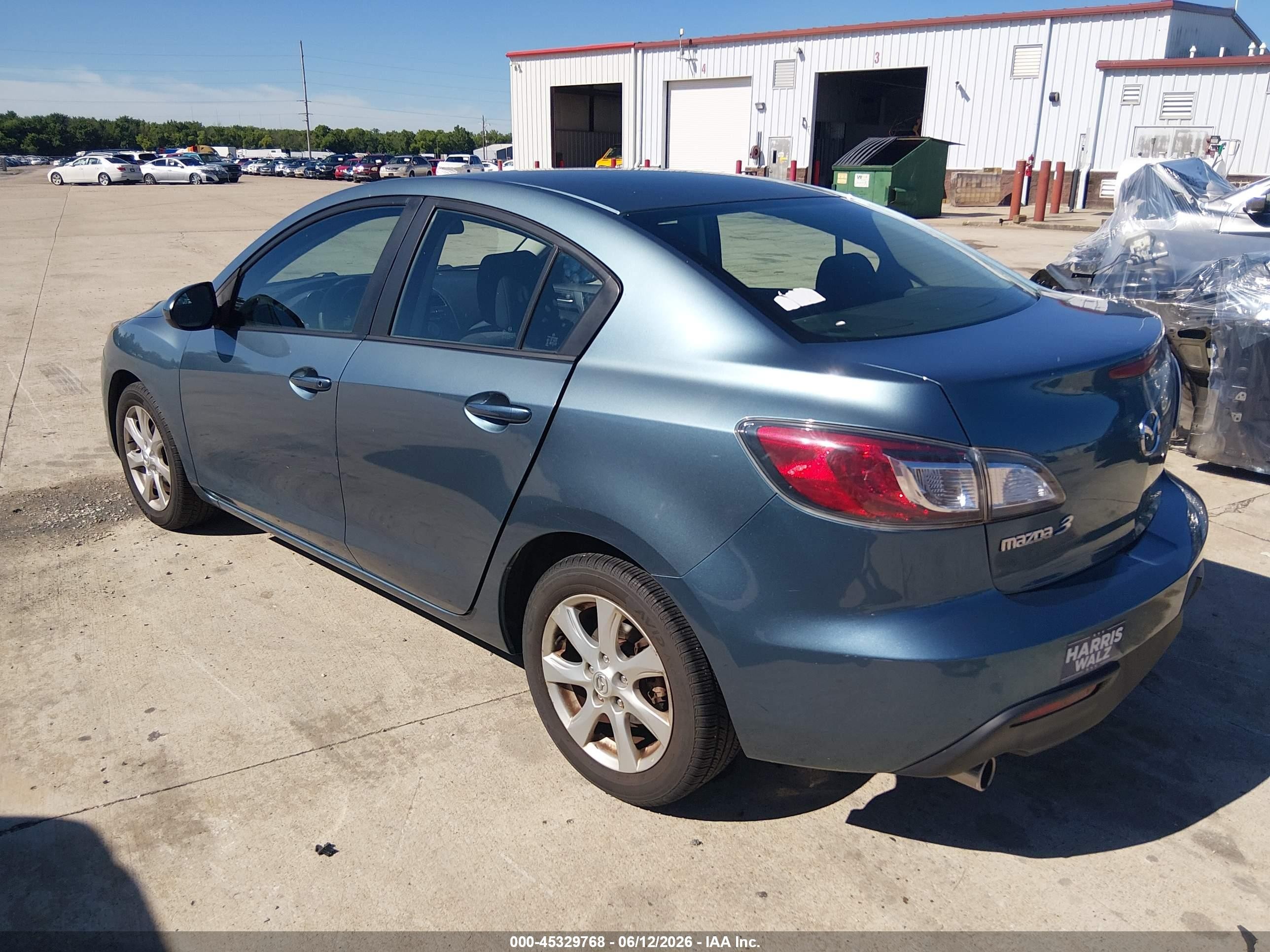 2010 Mazda Mazda3 I Touring Синий vin: JM1BL1SF1A1323539