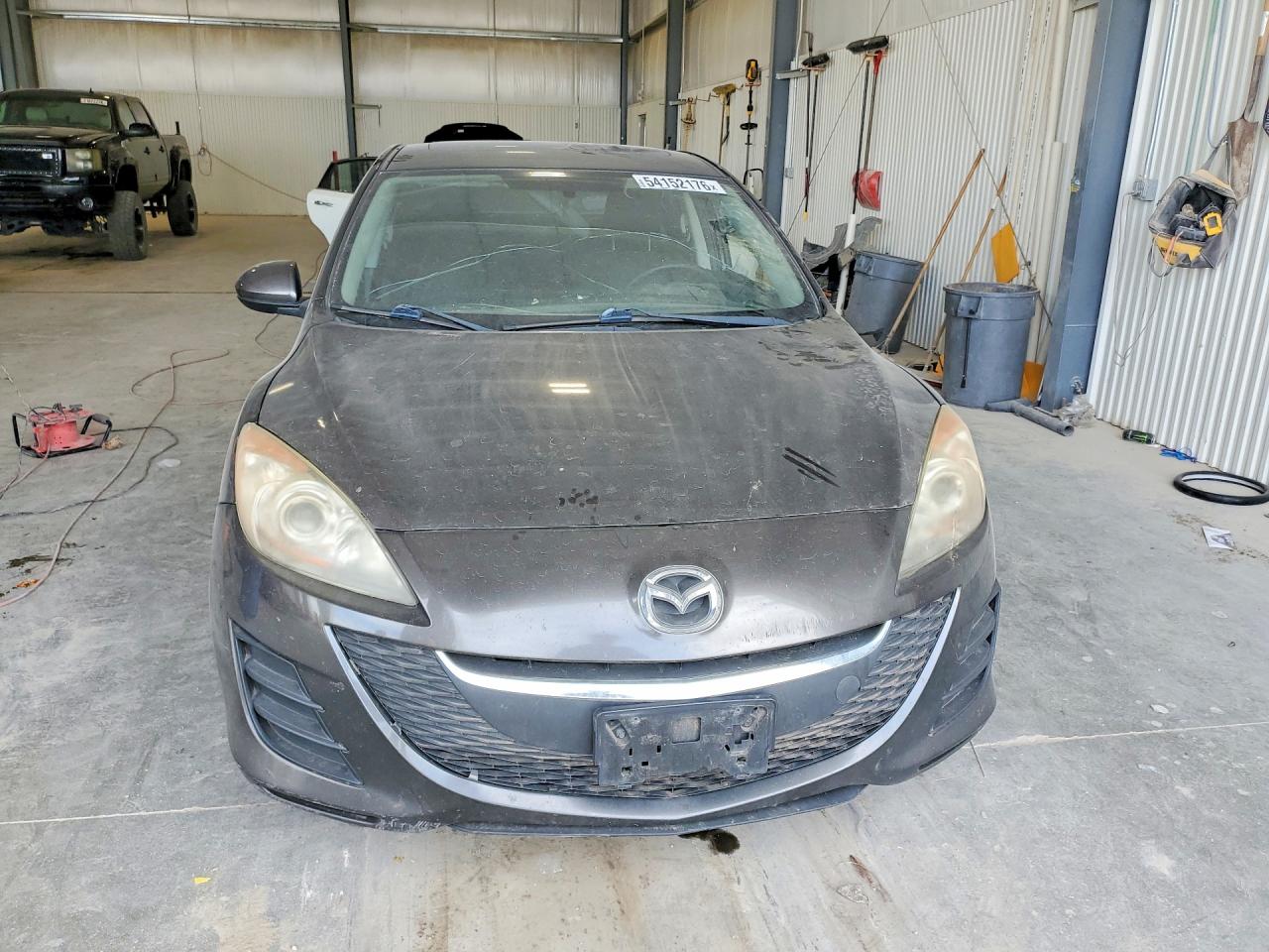 2010 Mazda 3 I Gray vin: JM1BL1SF2A1105593