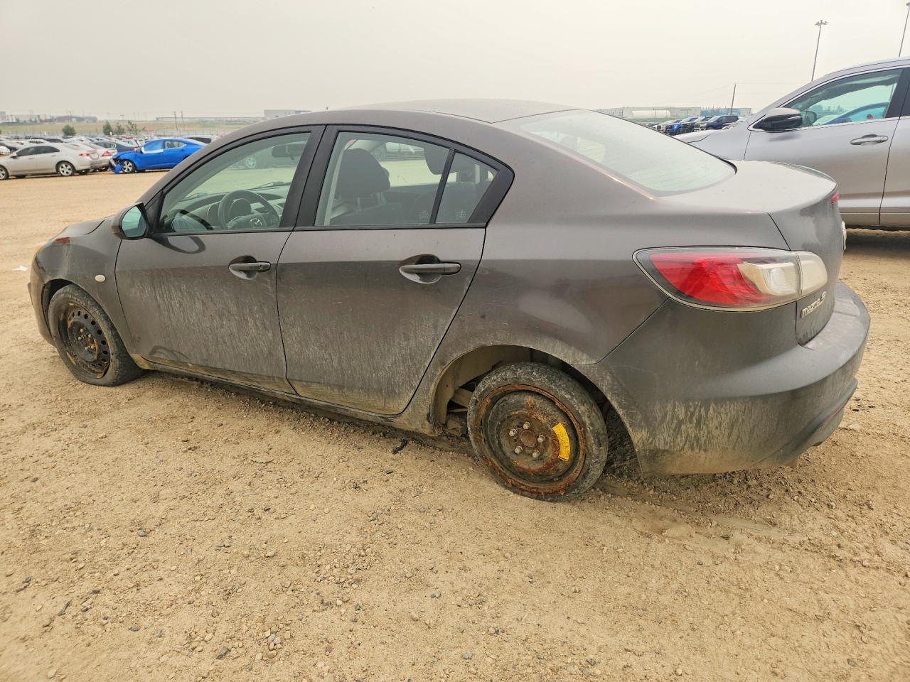 2010 Mazda 3 I Gray vin: JM1BL1SF2A1169424