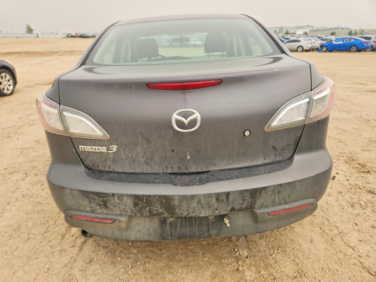2010 Mazda 3 I Gray vin: JM1BL1SF2A1169424