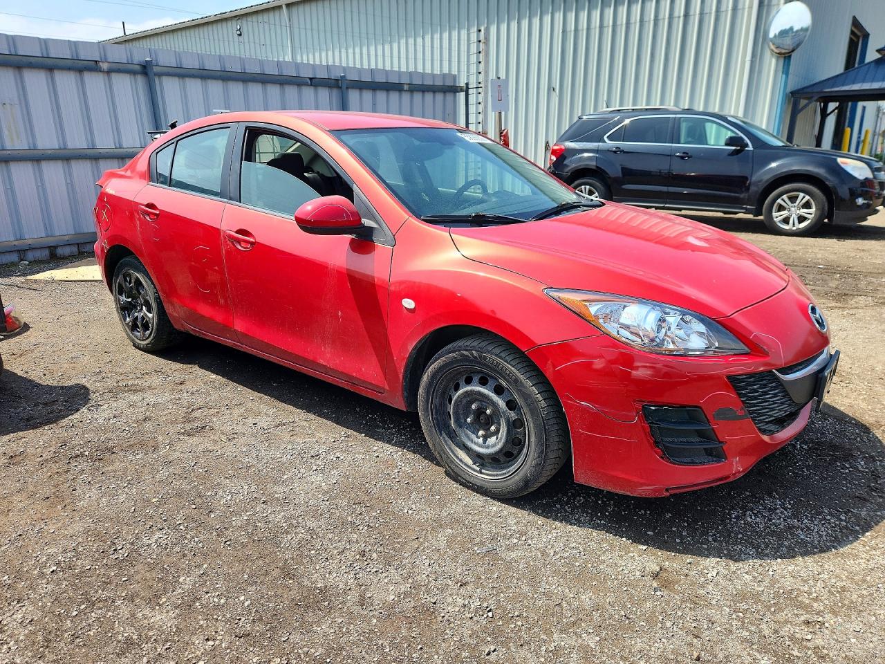 2010 Mazda 3 I Red vin: JM1BL1SF2A1172453