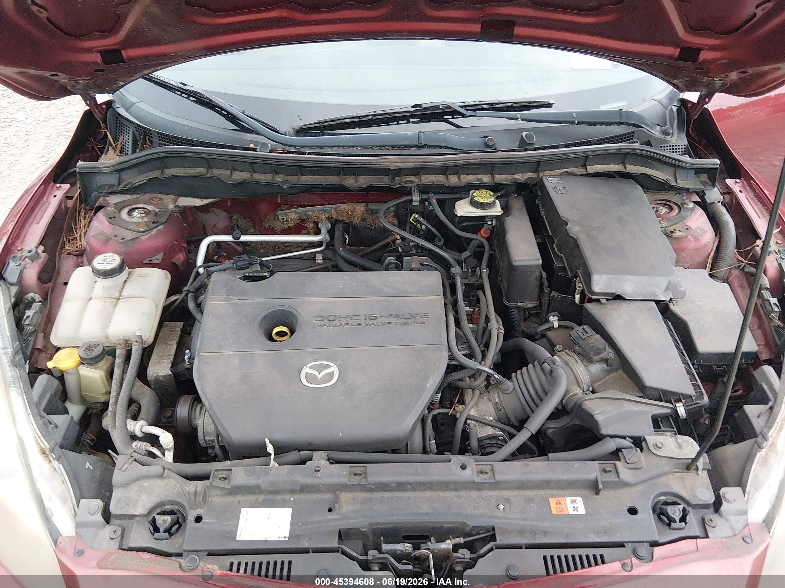 2010 Mazda Mazda3 I Touring Red vin: JM1BL1SF2A1291409