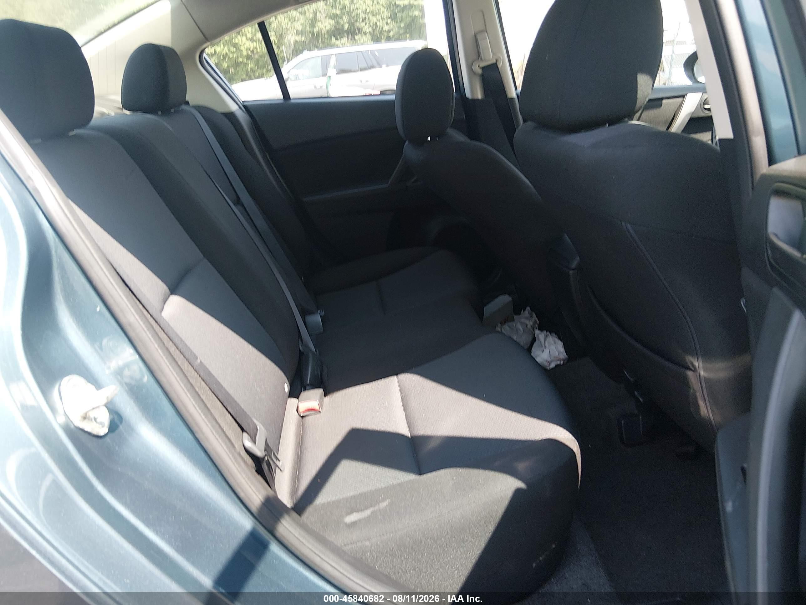 2010 Mazda Mazda3 I Sport Blue vin: JM1BL1SF2A1313957