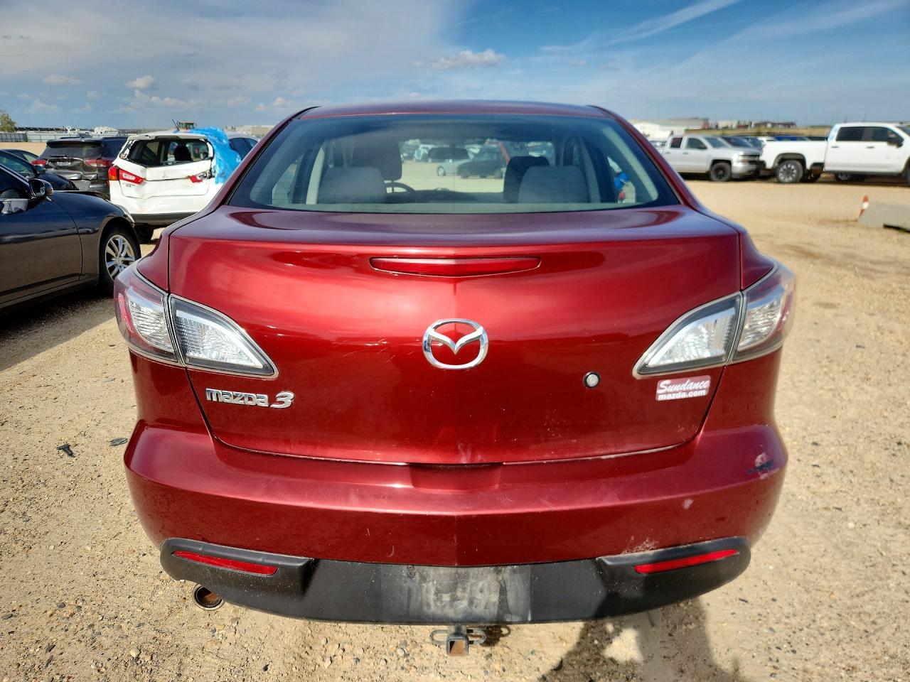 2010 Mazda 3 I Оранжевый vin: JM1BL1SF3A1115646