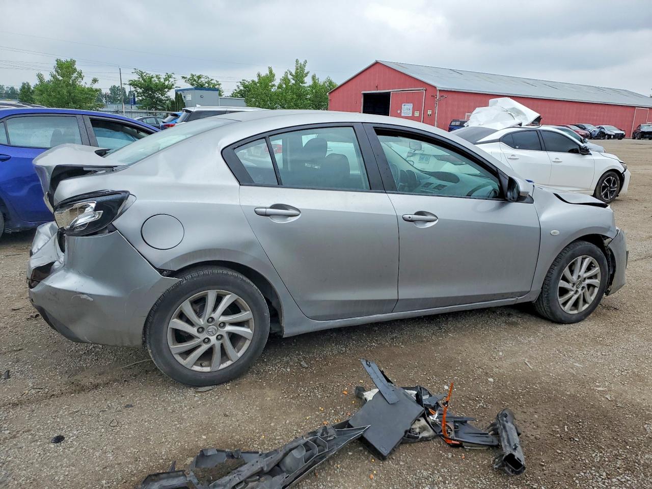 2010 Mazda 3 Gs Серебряный vin: JM1BL1SF3A1117574