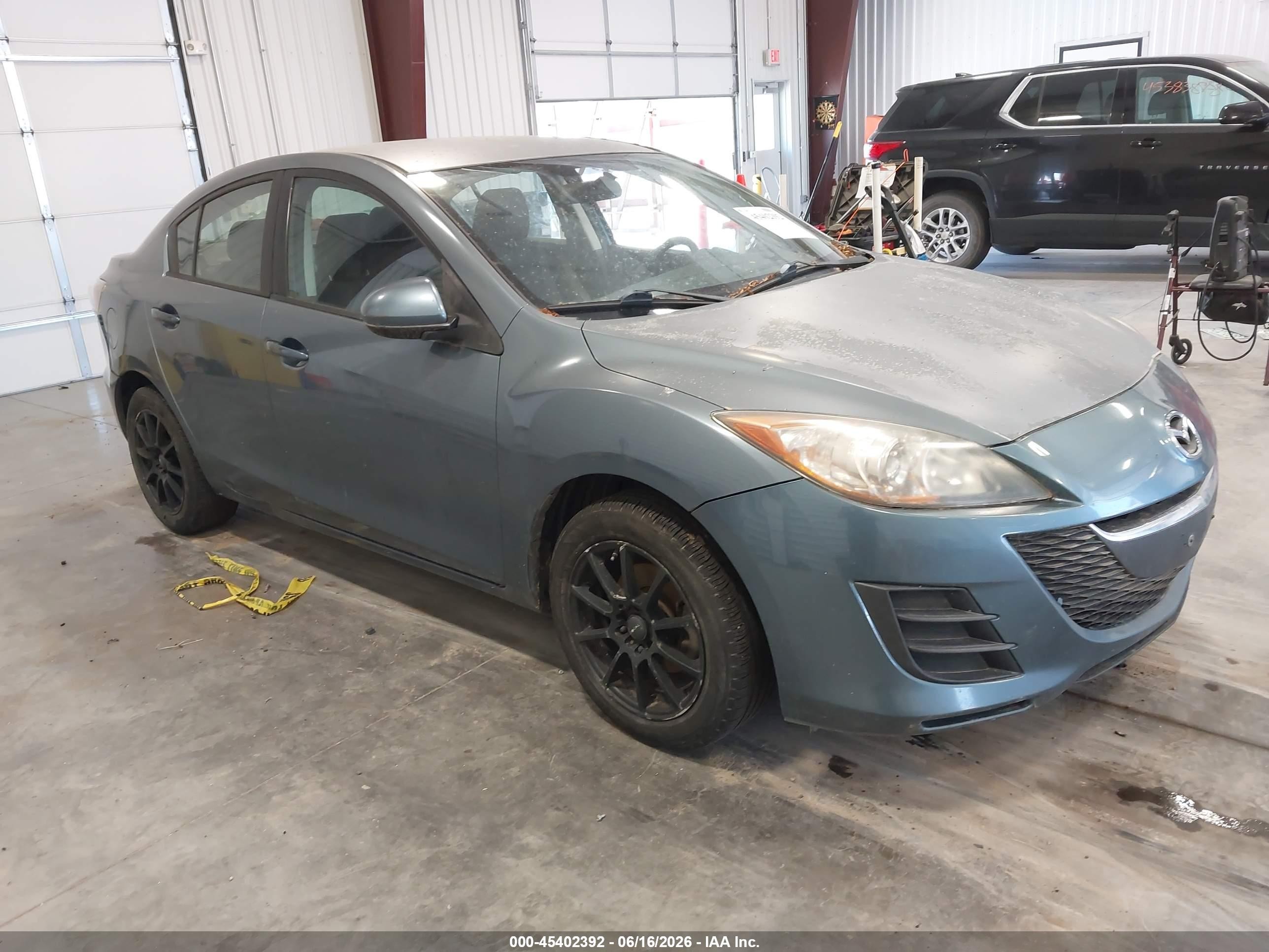 2010 Mazda Mazda3 I Touring Teal vin: JM1BL1SF3A1239724