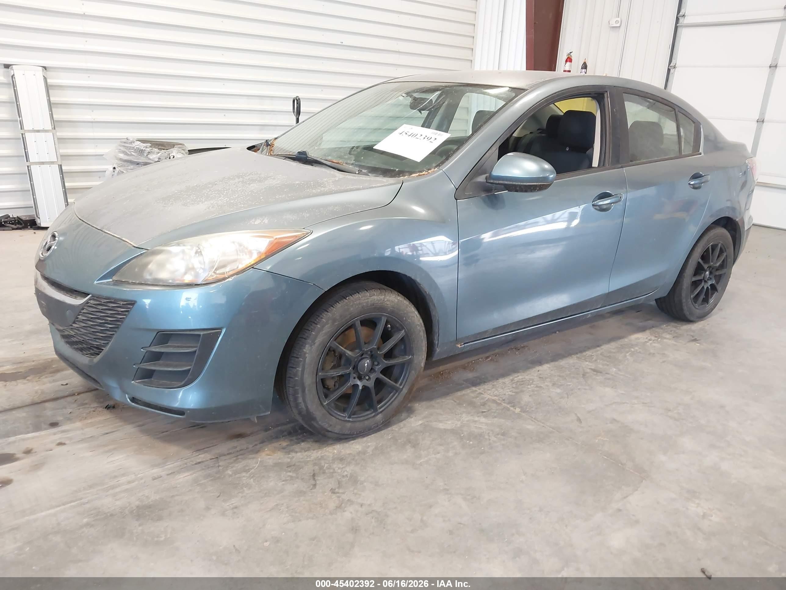 2010 Mazda Mazda3 I Touring Teal vin: JM1BL1SF3A1239724