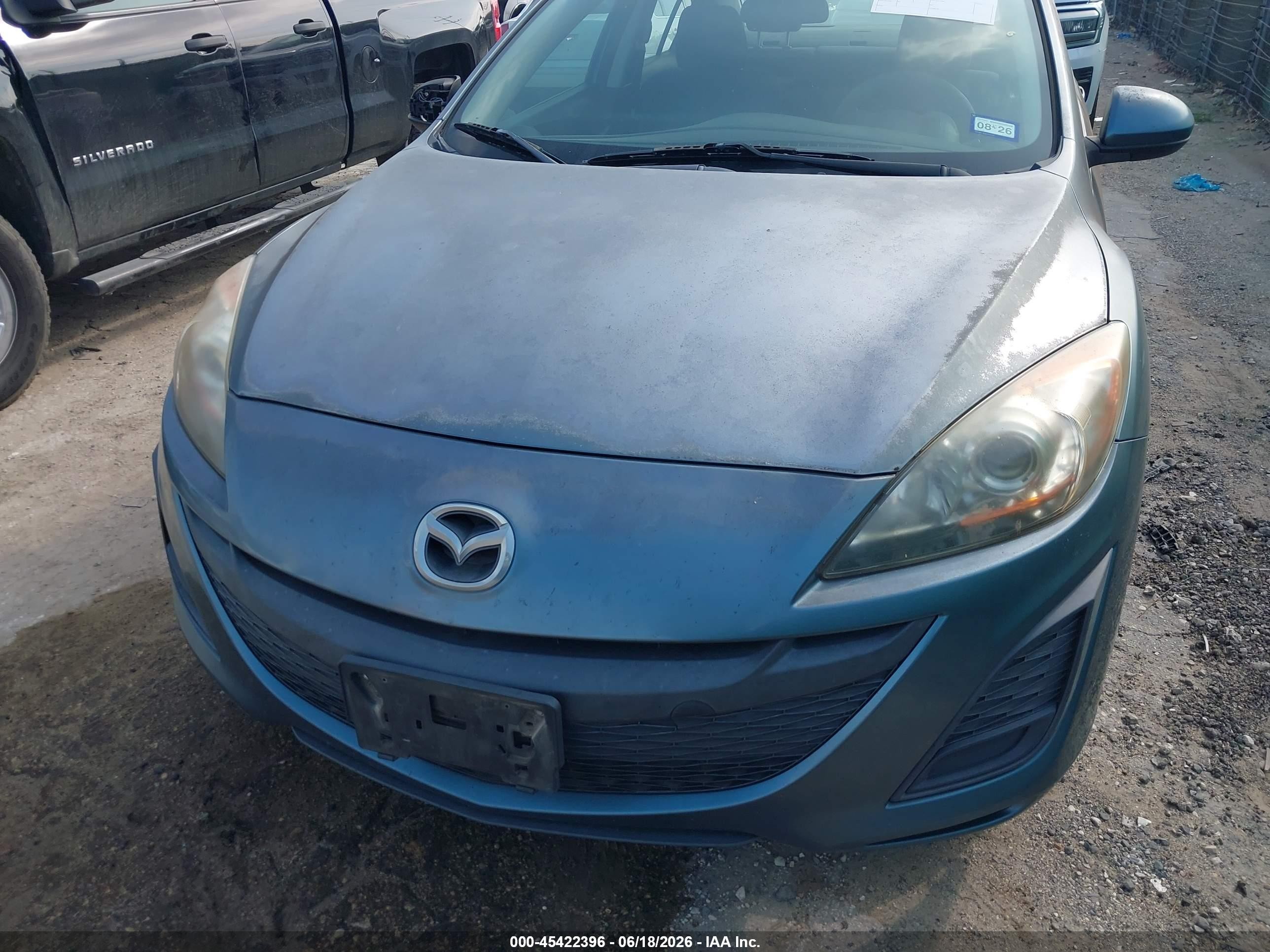 2010 Mazda Mazda3 I Touring Blue vin: JM1BL1SF3A1252067