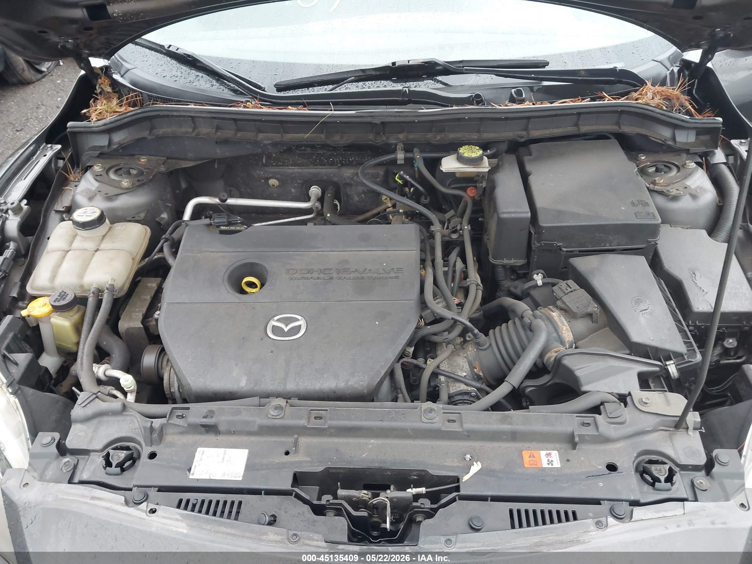 2010 Mazda Mazda3 I Touring Серый vin: JM1BL1SF3A1254062