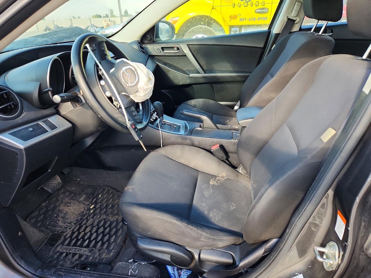 2010 Mazda 3 I Gray vin: JM1BL1SF3A1276448