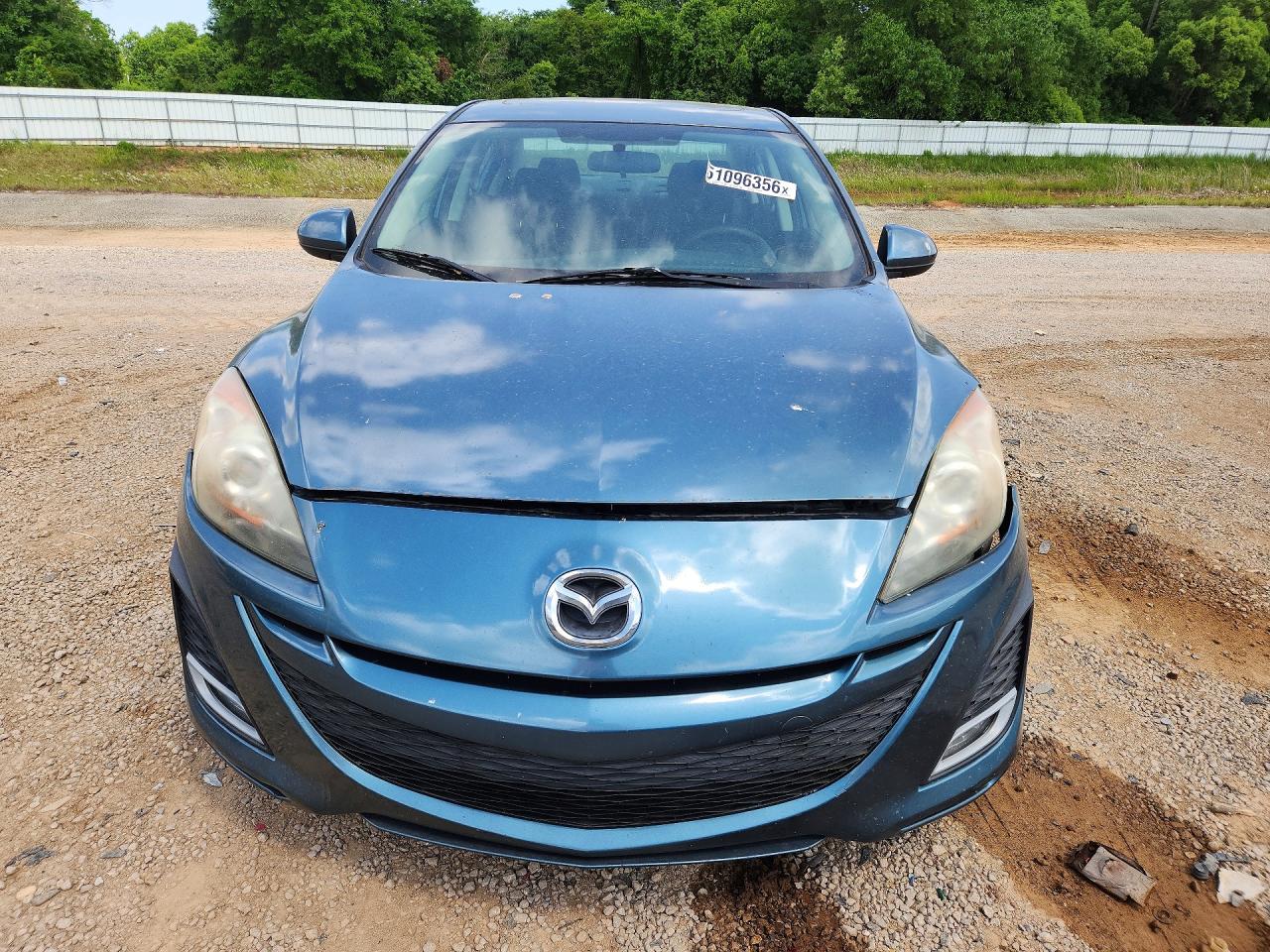 2010 Mazda 3 I Turquoise vin: JM1BL1SF3A1321744