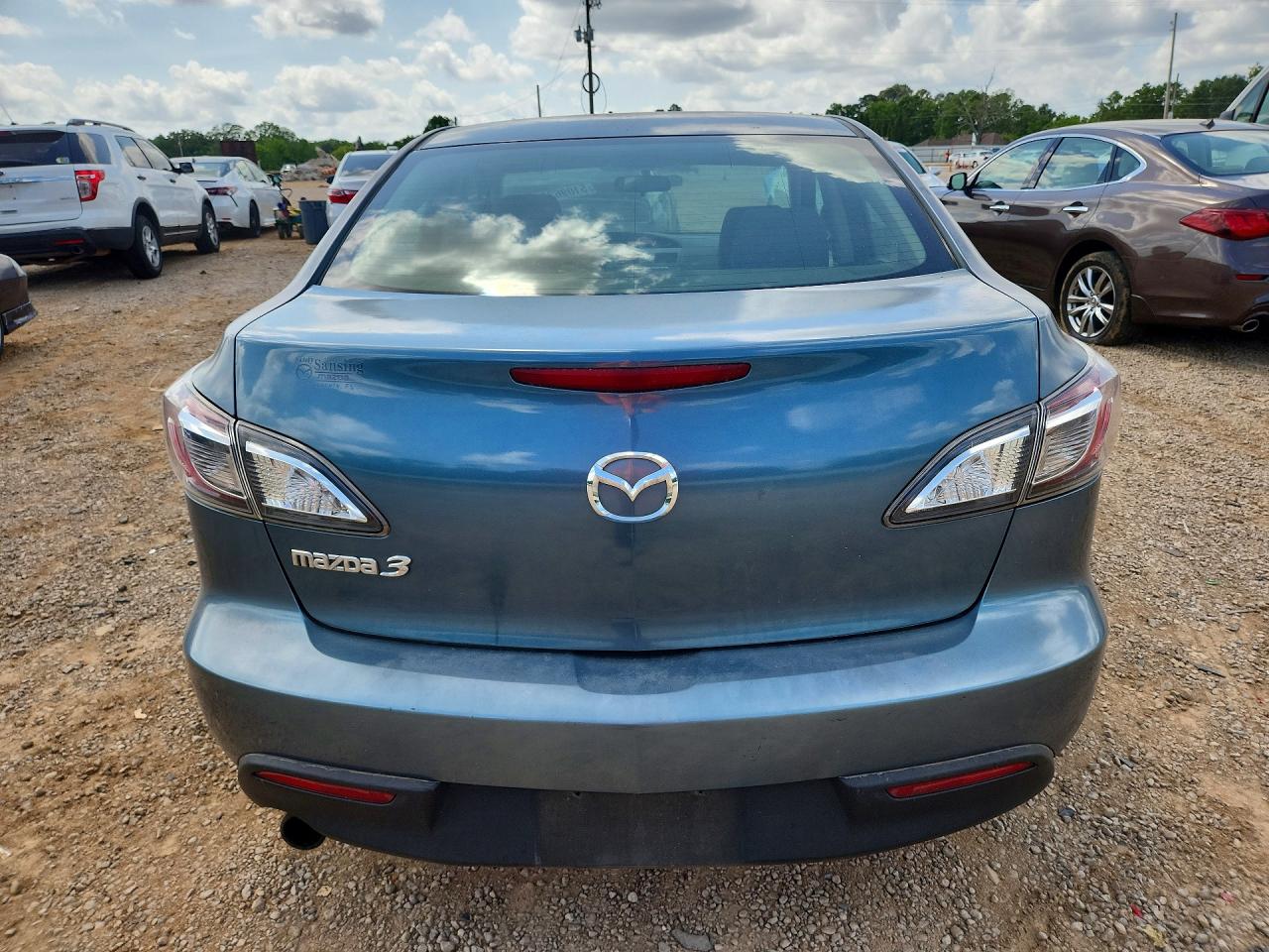 2010 Mazda 3 I Turquoise vin: JM1BL1SF3A1321744