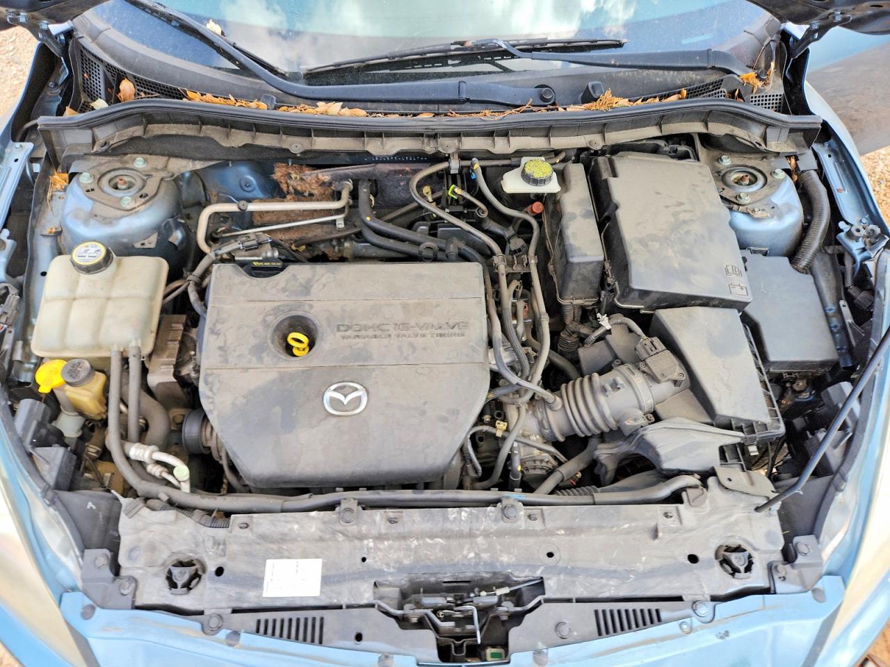 2010 Mazda 3 I Turquoise vin: JM1BL1SF3A1321744
