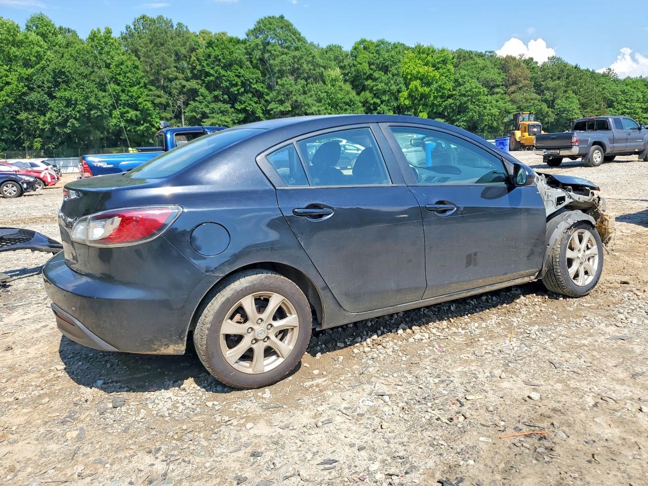 2010 Mazda 3 I Black vin: JM1BL1SF4A1140572